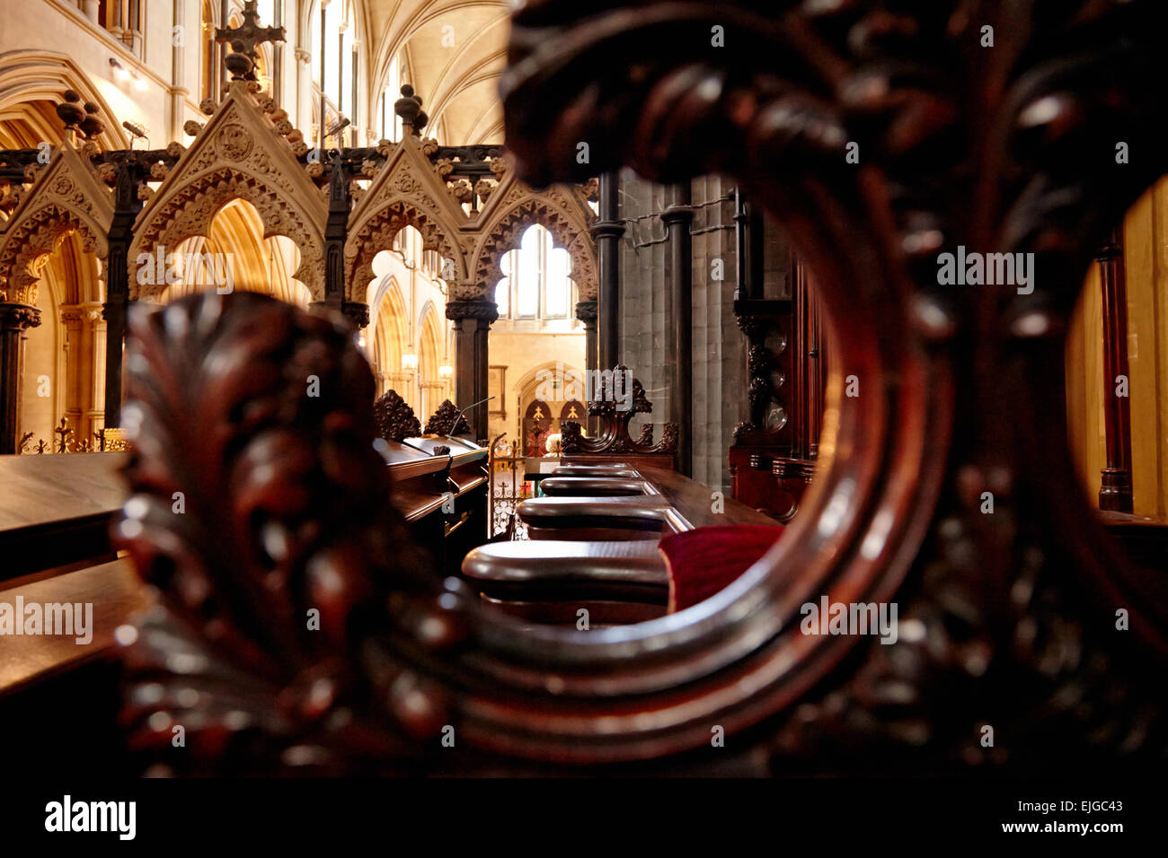Christ Church Cathedral, Dublin, Irlande Banque D'Images