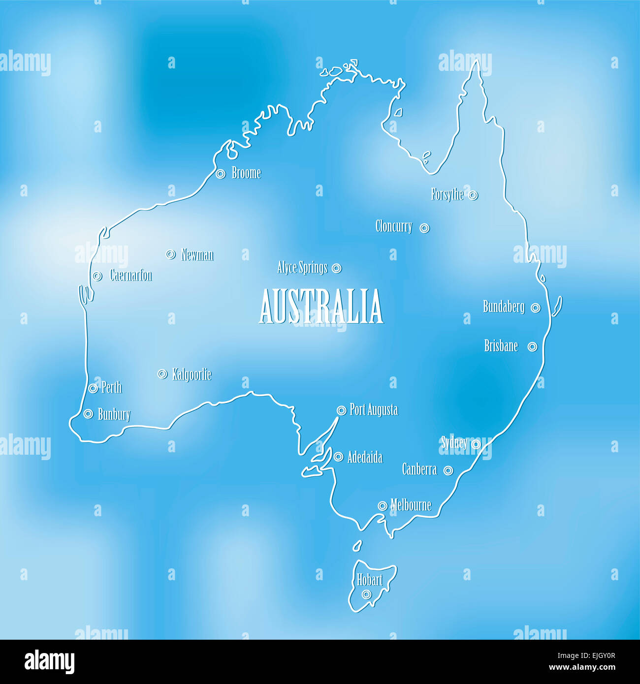 Artistique de Avstrali. Banque D'Images