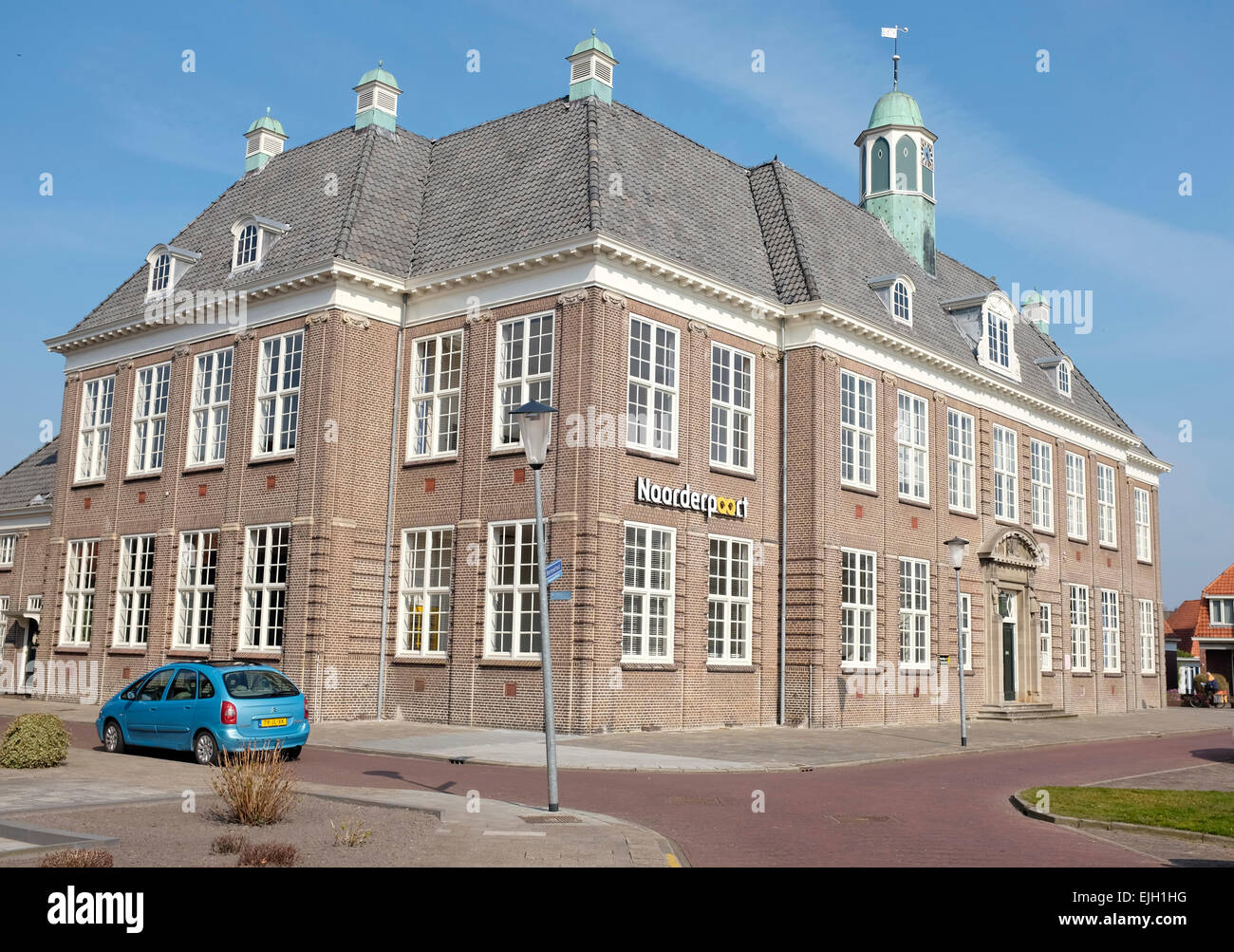 Le Bugue Noorderpoort College, aux Pays-Bas Banque D'Images