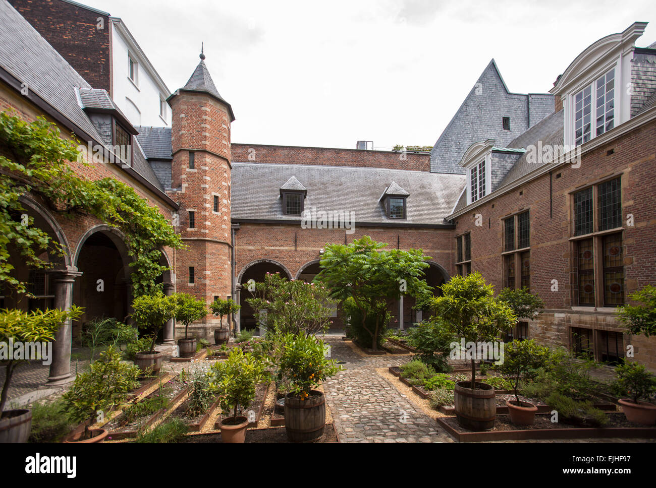 Musée Plantin-Moretus, Anvers, Belgique Banque D'Images