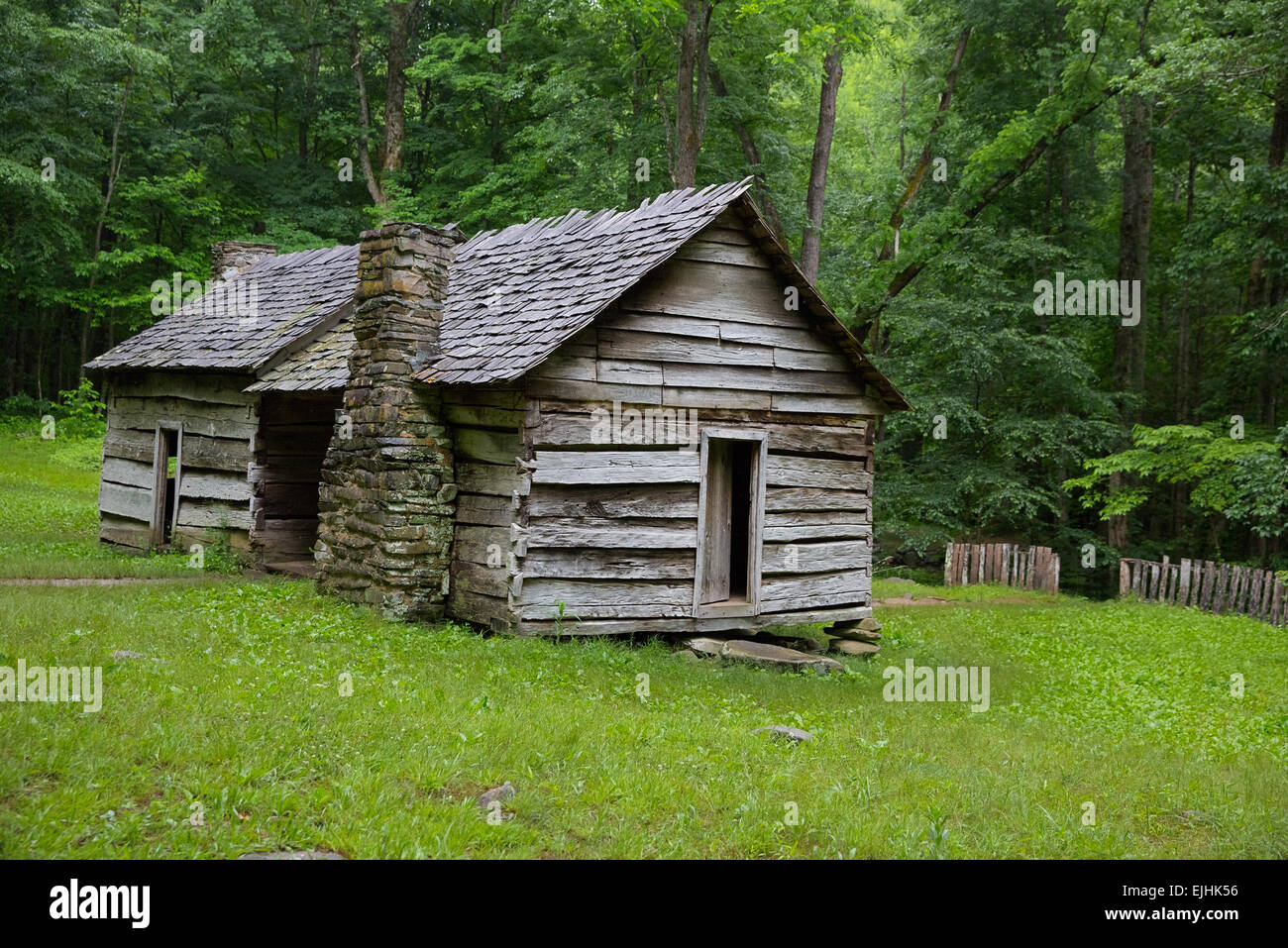 Éphraïm Balles House dans les Smoky Mountains Banque D'Images