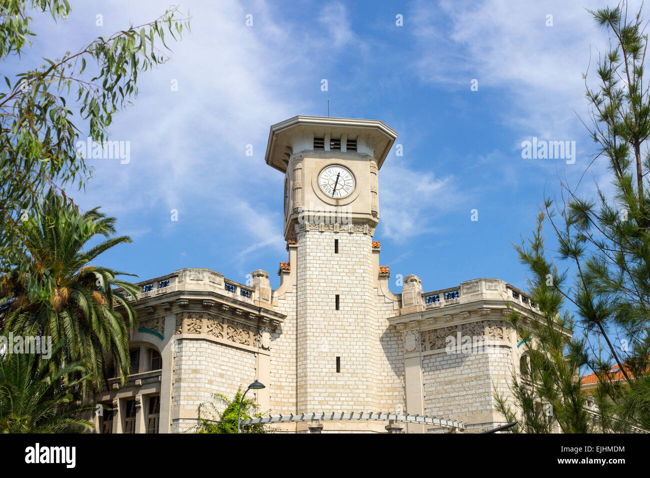 France, Côte d'Azur, Nice, Lycée Masséna Banque D'Images
