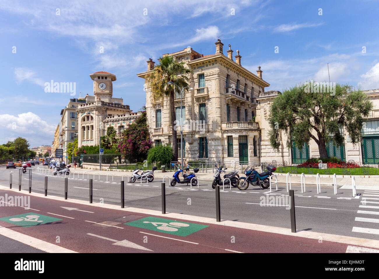 France, Côte d'Azur, Nice, Lycée Masséna Banque D'Images