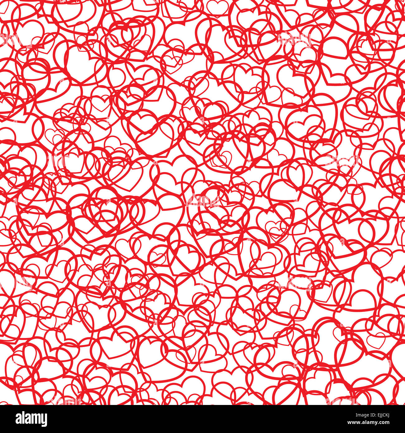 Lettrage de fond transparent vintage avec des coeurs Banque D'Images