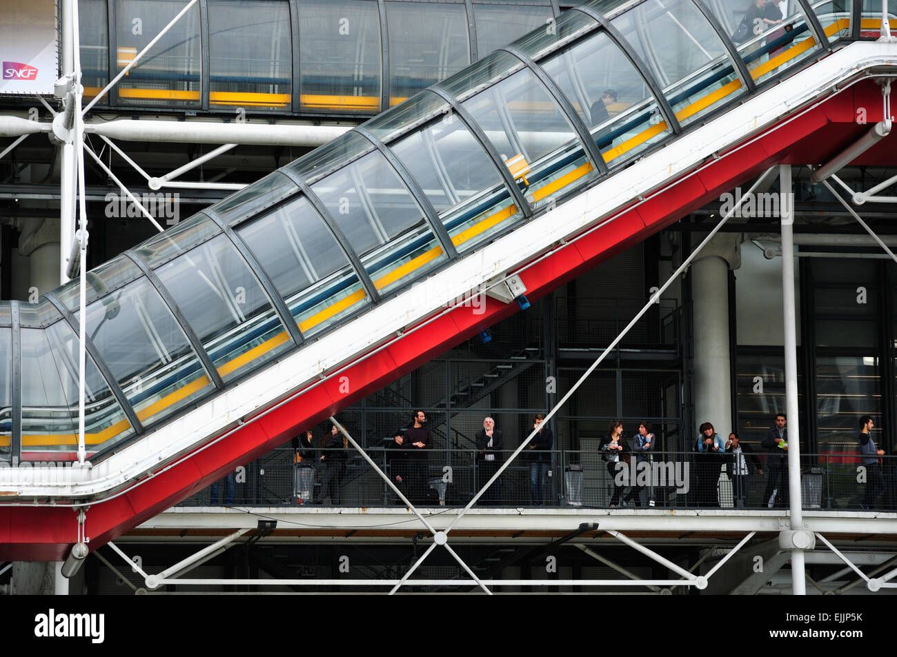 Paris. Centre Georges Pompidou Banque D'Images