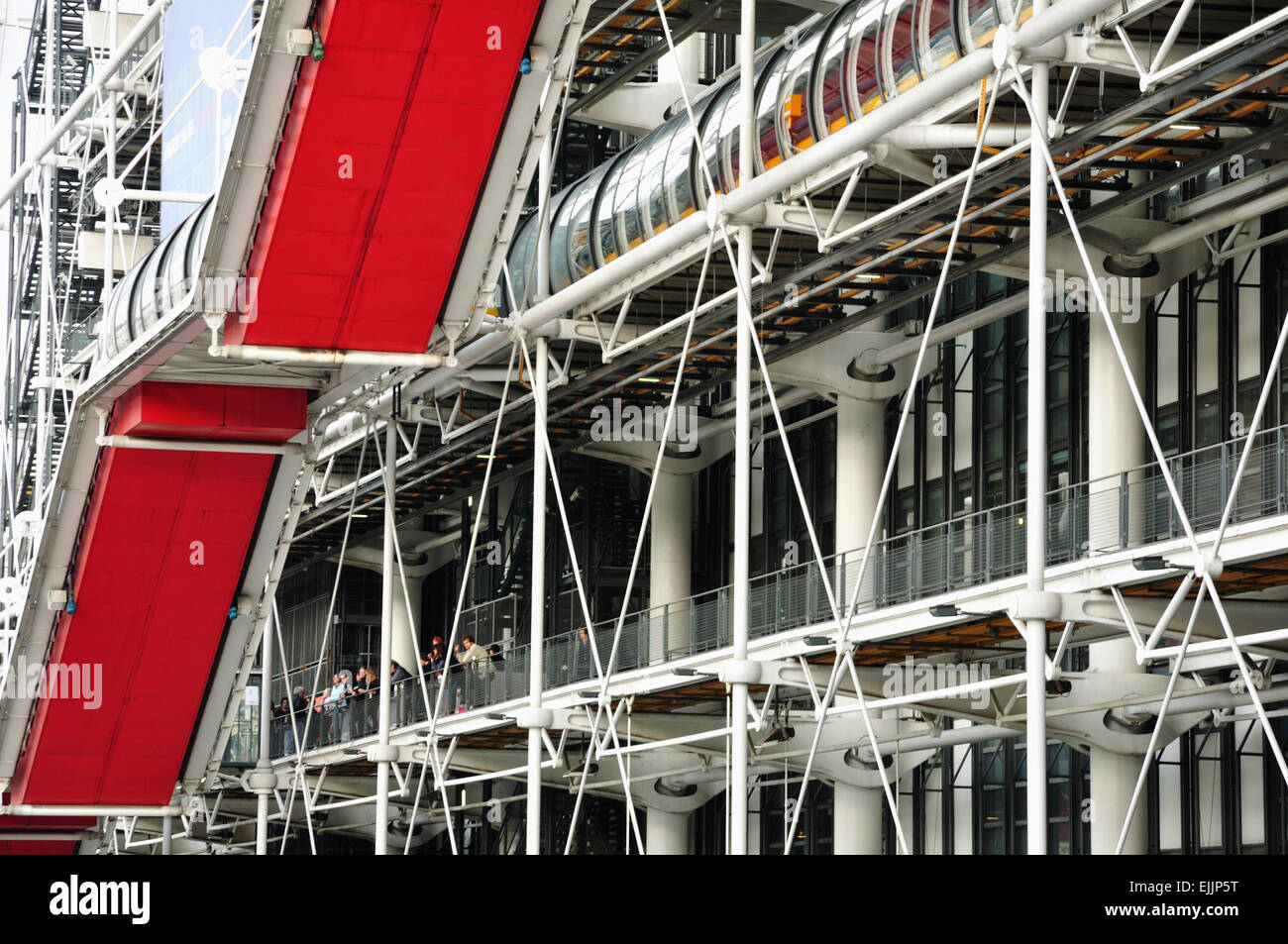 Paris. Centre Georges Pompidou Banque D'Images