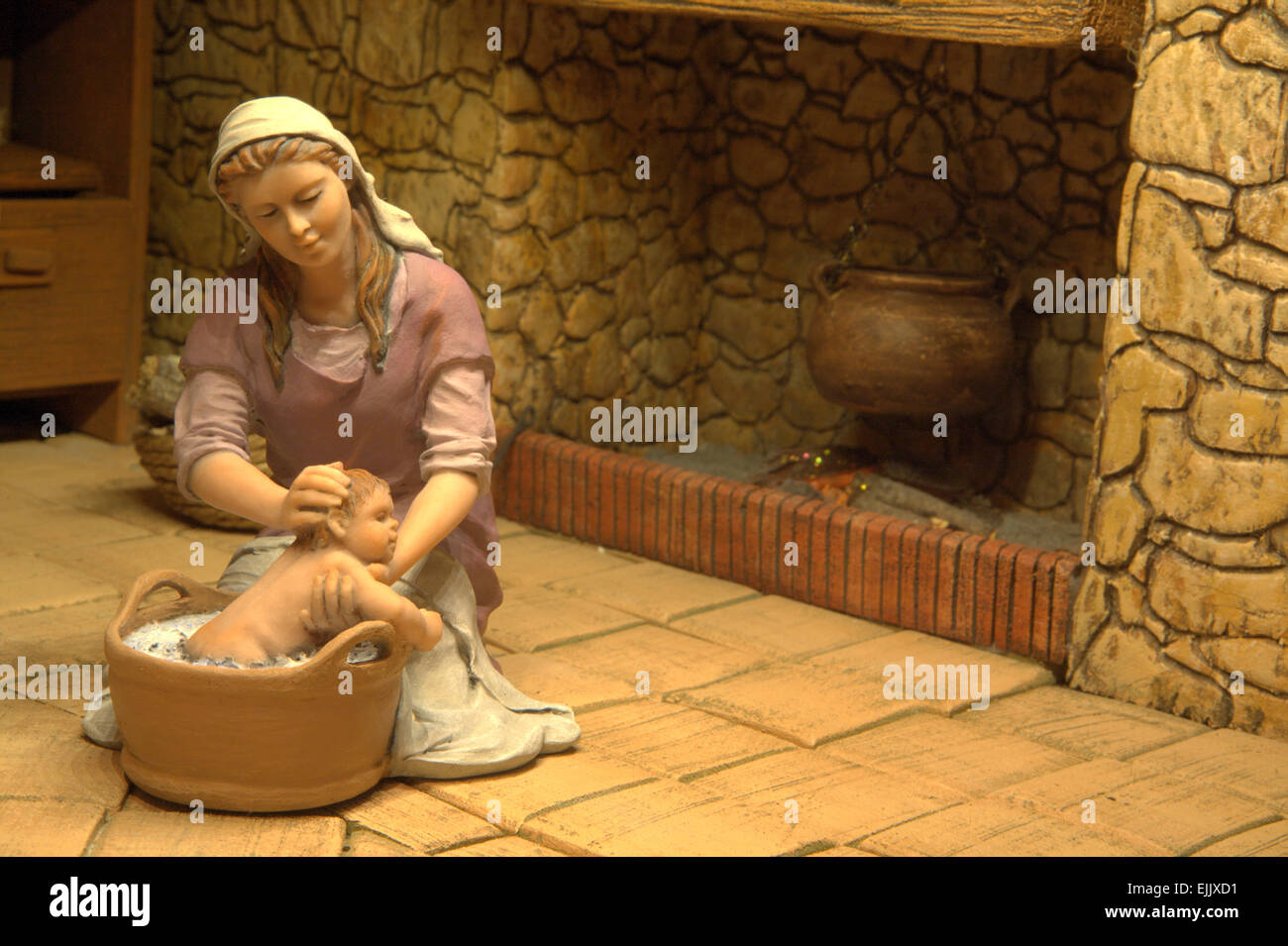 Figure de crèche de noël Banque de photographies et d’images à haute 