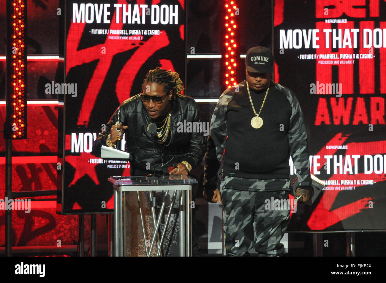 Le Hip Hop Awards 2014 PARI Show qui a eu lieu à l'Atlanta Civic Center à Atlanta - à l'intérieur comprend : Avenir Où : Atlanta, Georgia, United States Quand : 20 mai 2014 Banque D'Images