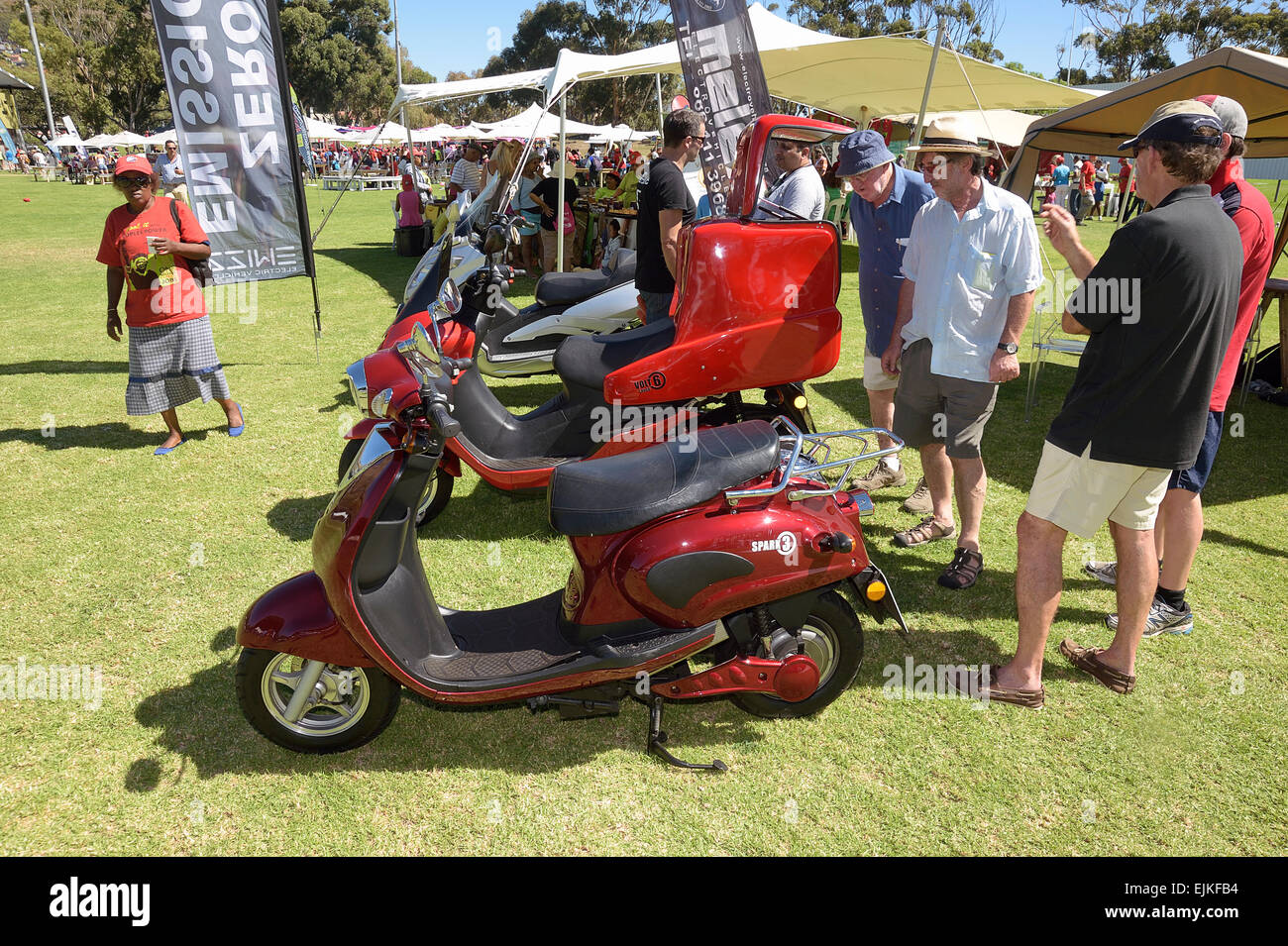 Scooter électrique Banque D'Images