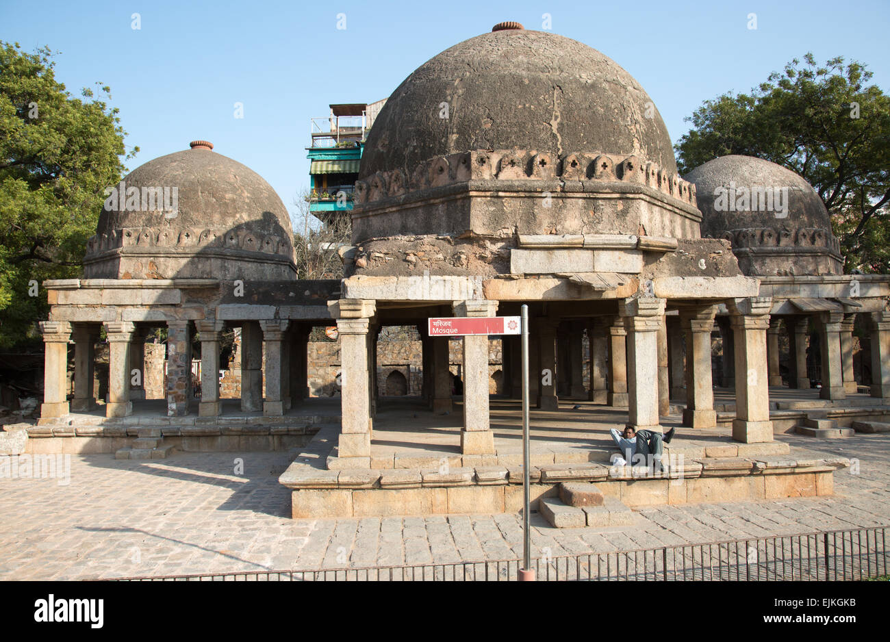 Hauz Khas Village, New Delhi Inde Asie Banque D'Images