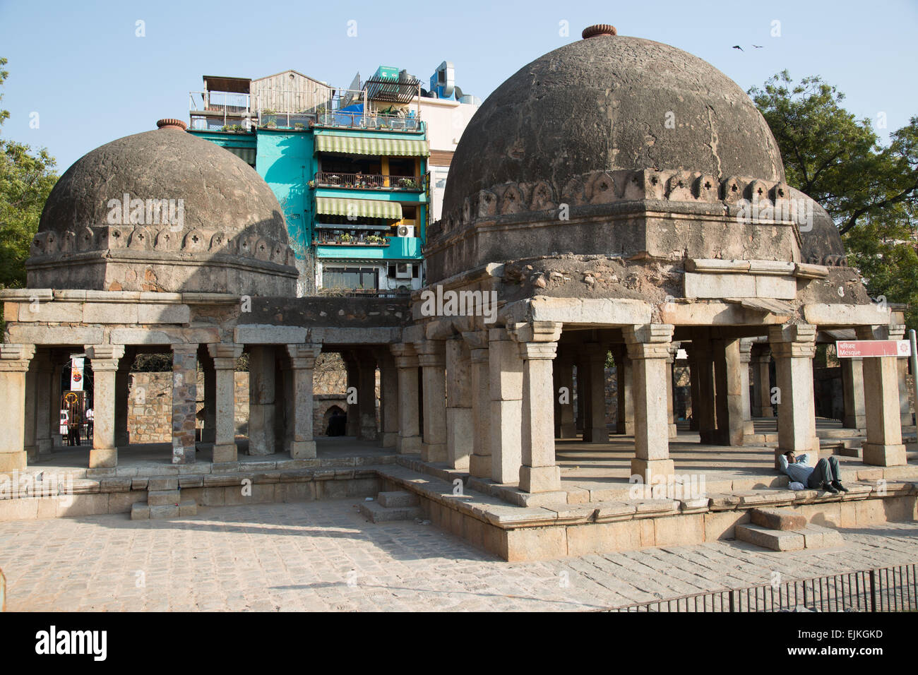 Hauz Khas Village, New Delhi Inde Asie Banque D'Images