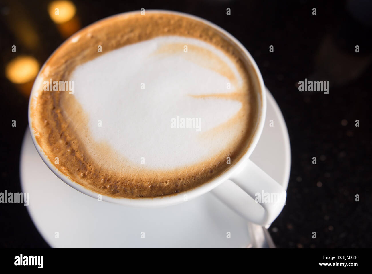 Tasse à cappuccino Banque D'Images