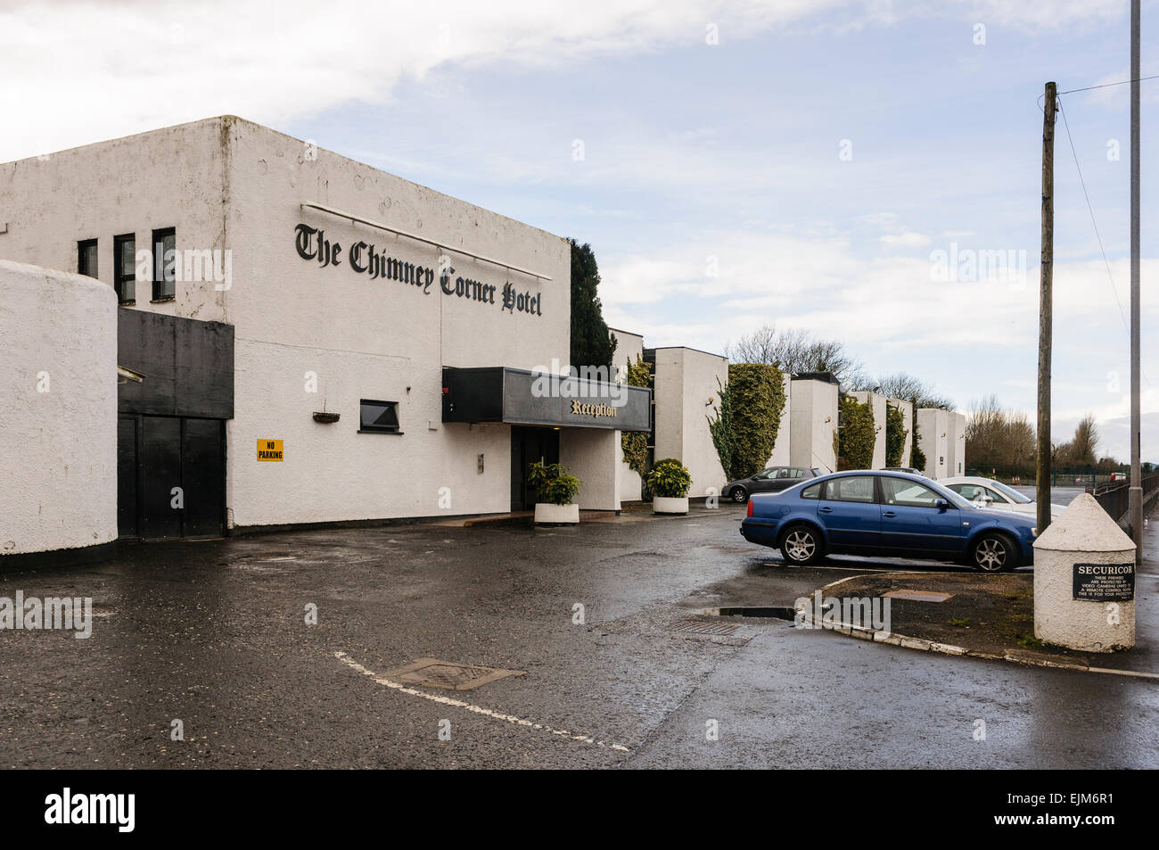 Chimney Corner Hotel, restaurant et night club, Mallusk, Newtownabbey, Irlande du Nord Banque D'Images