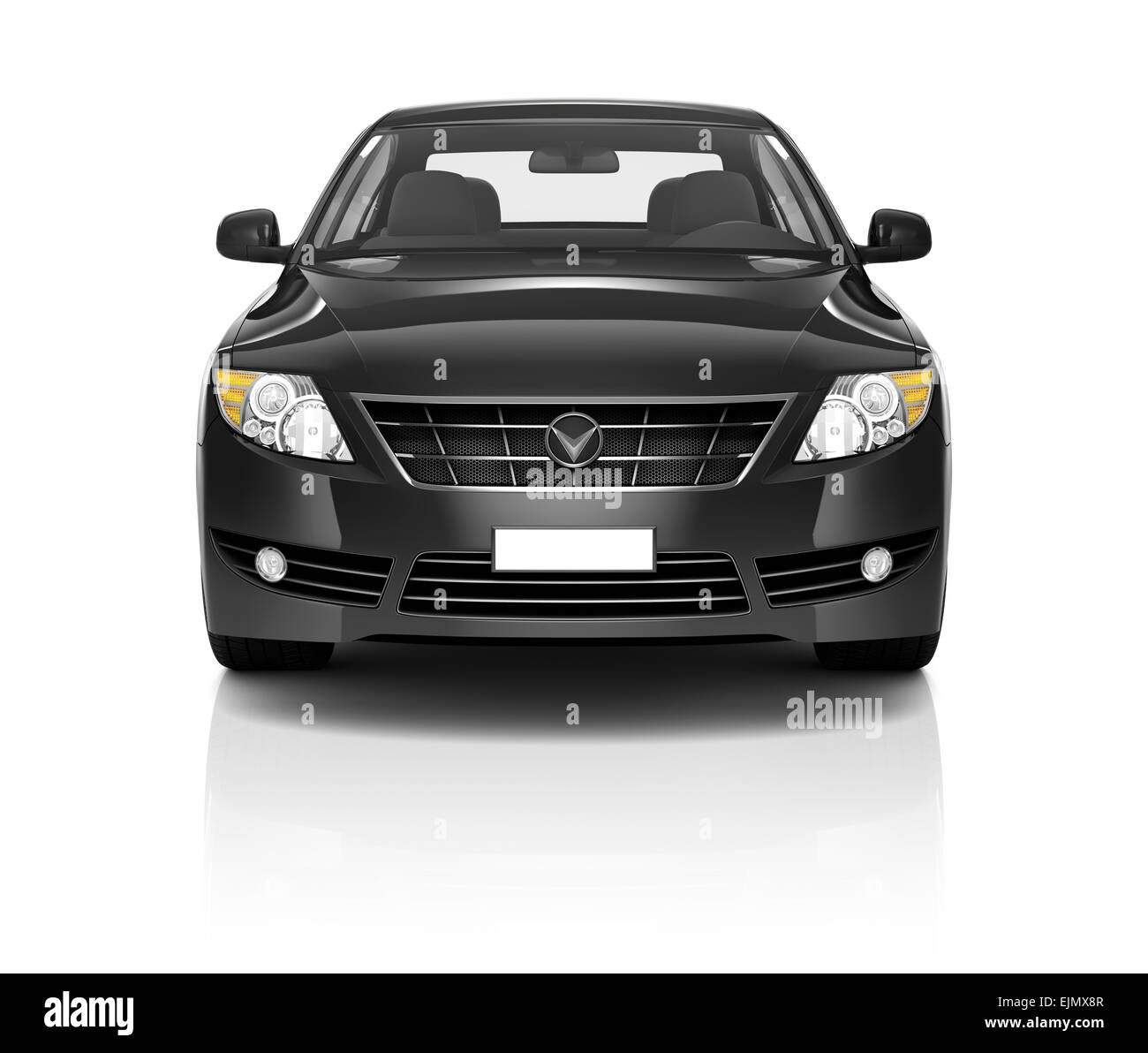 Illustration de la technologie des transports Voiture Performance Concept Banque D'Images