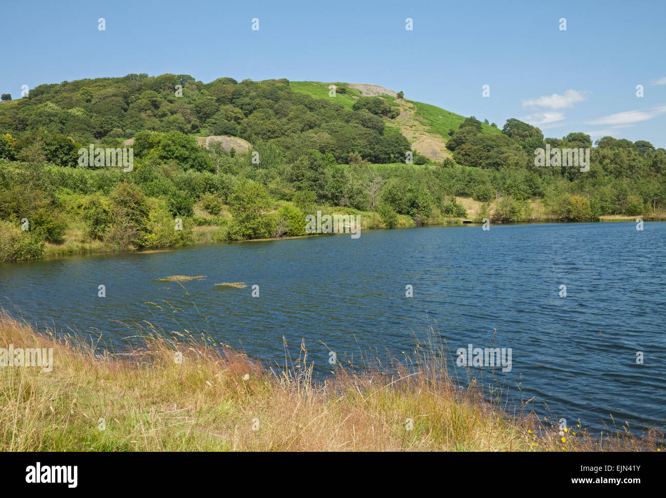 Le lac Supérieur, Dare Valley Country Park, Aberdare, Côte d'Azur, dans le sud du Pays de Galles, Royaume-Uni Banque D'Images
