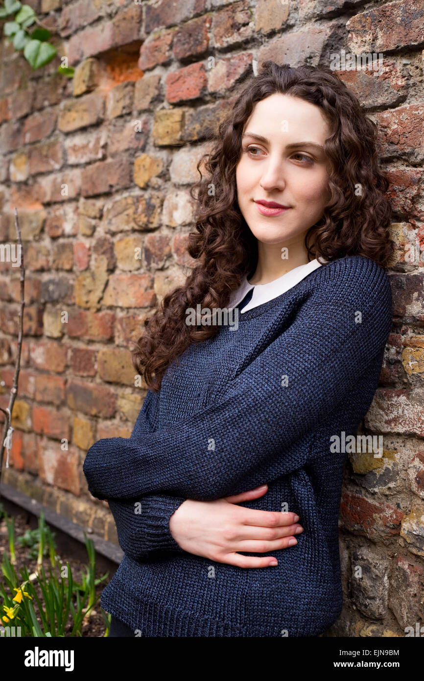 Portrait of a young woman Banque D'Images