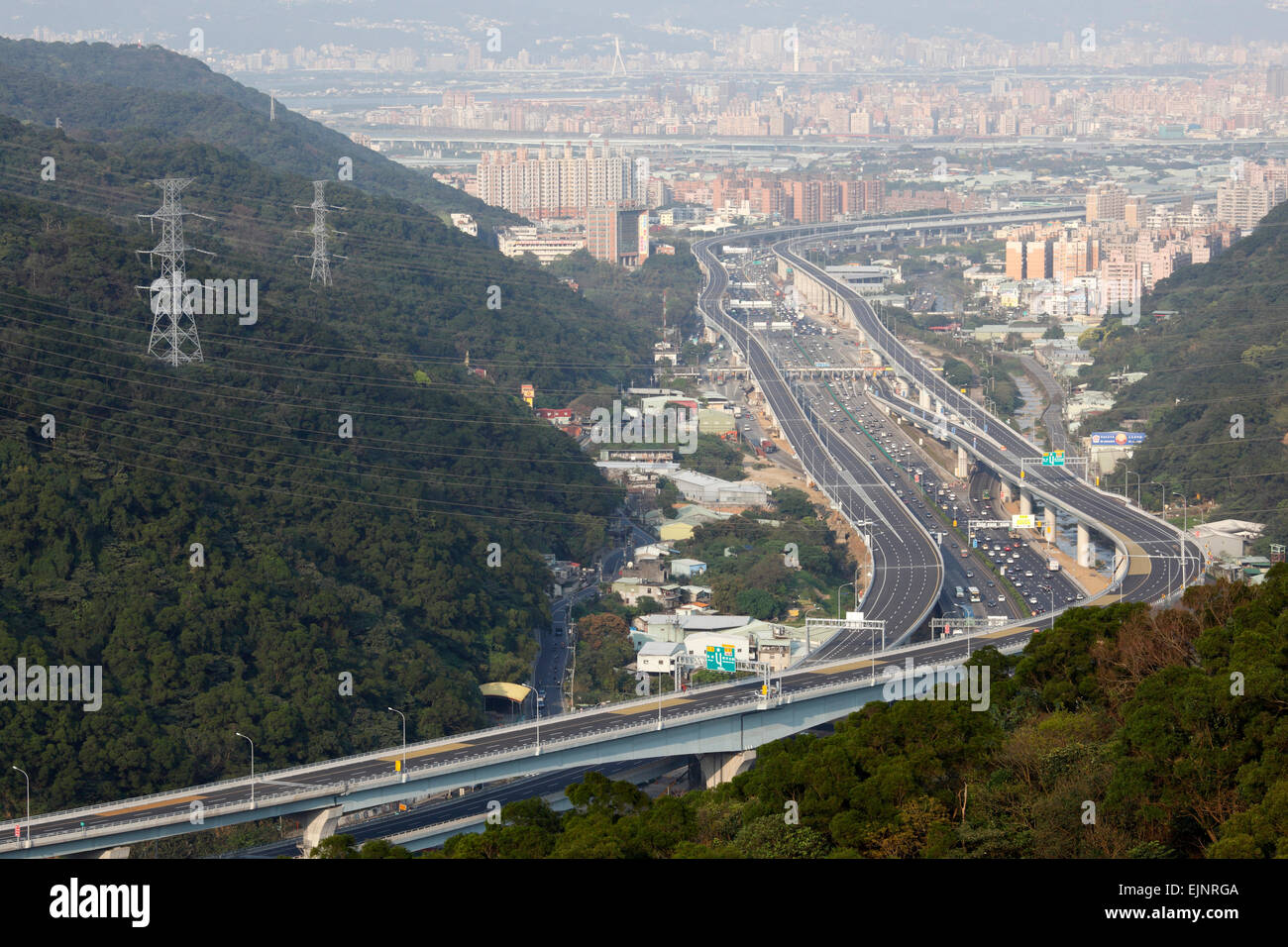 Viaduc de Wu-Yang Banque D'Images