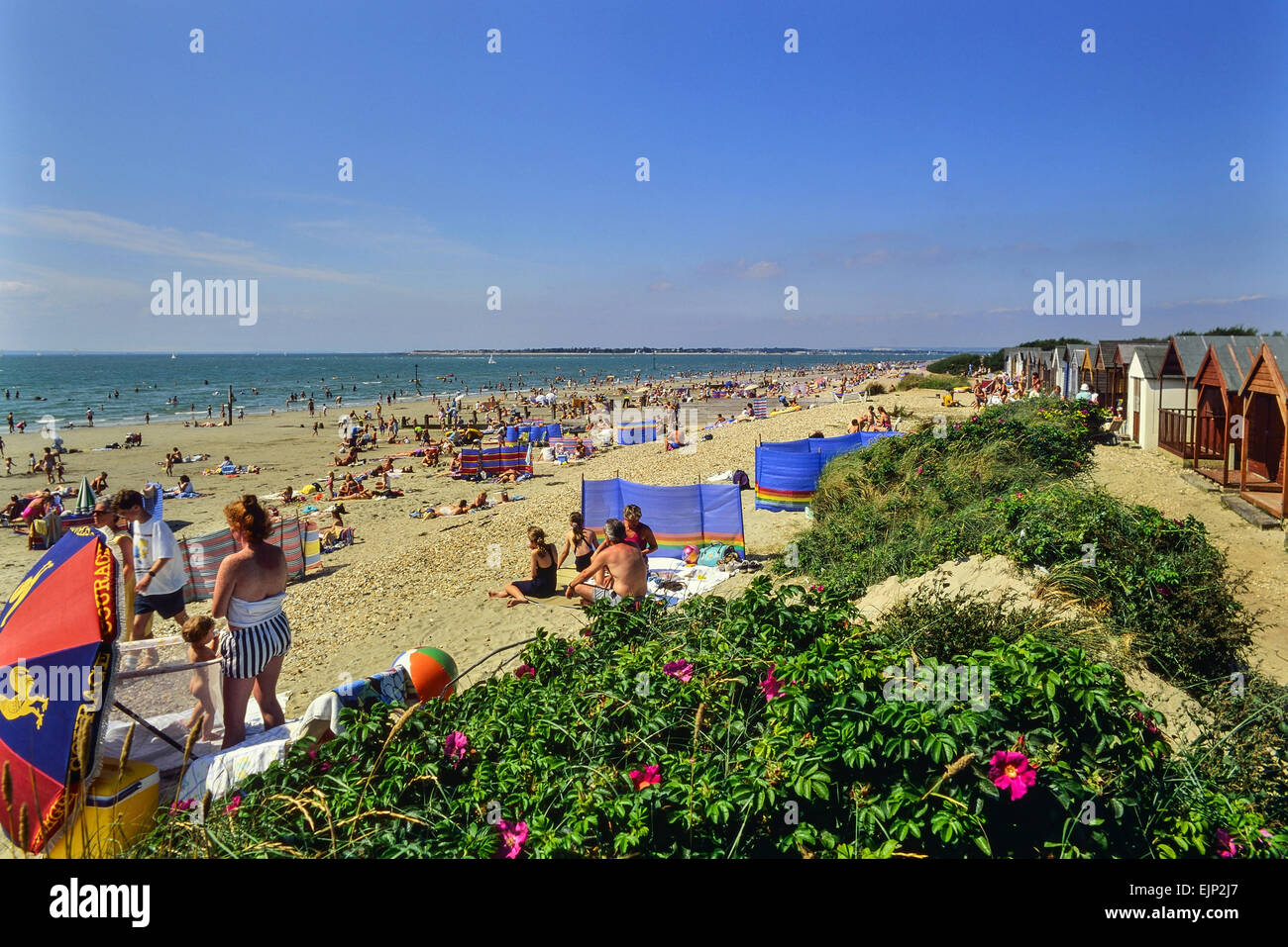 West Wittering beach. West Sussex. L'Angleterre. UK Banque D'Images