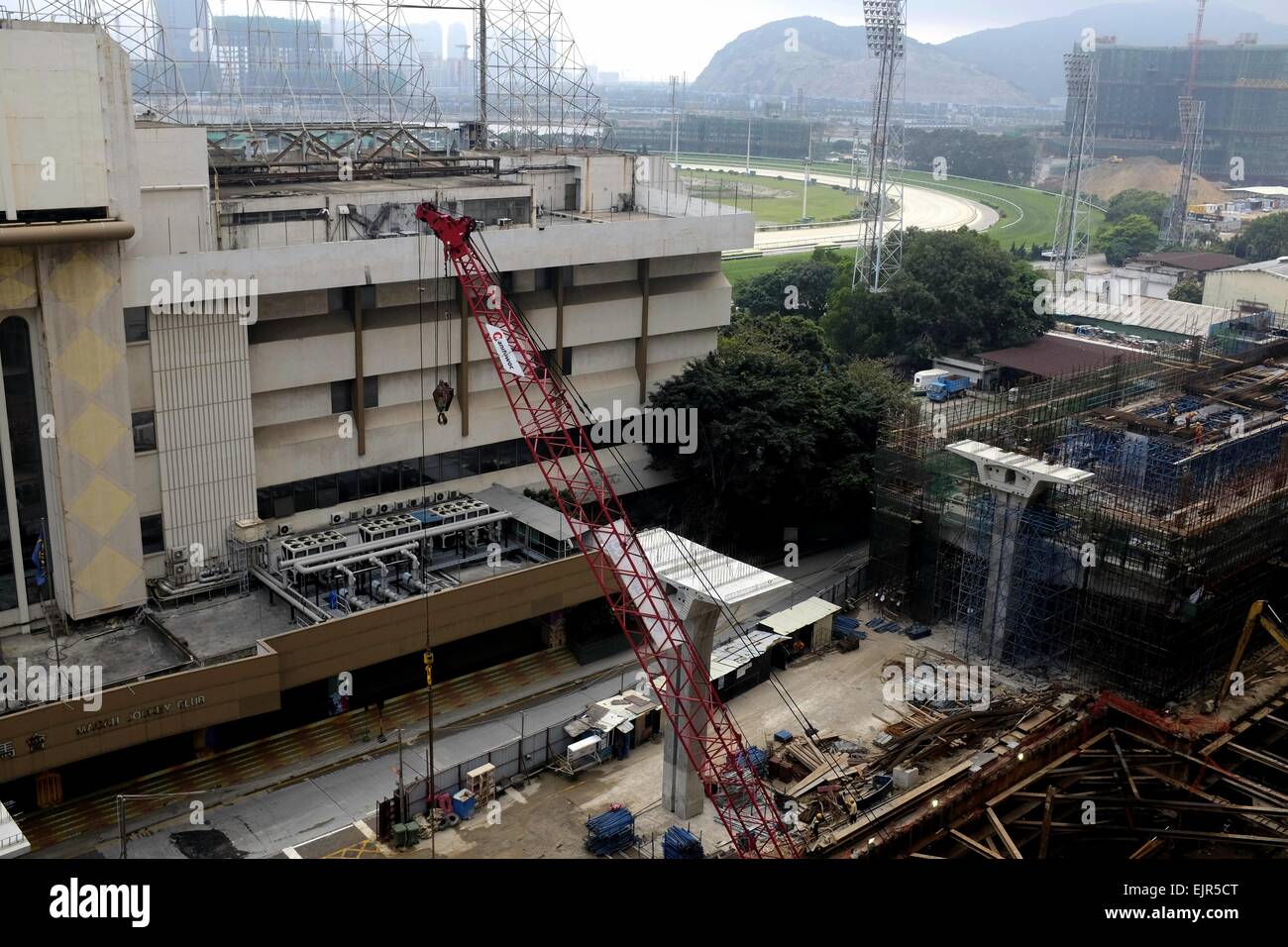 Le travail se poursuit sur la construction du système de métro de Macao à l
