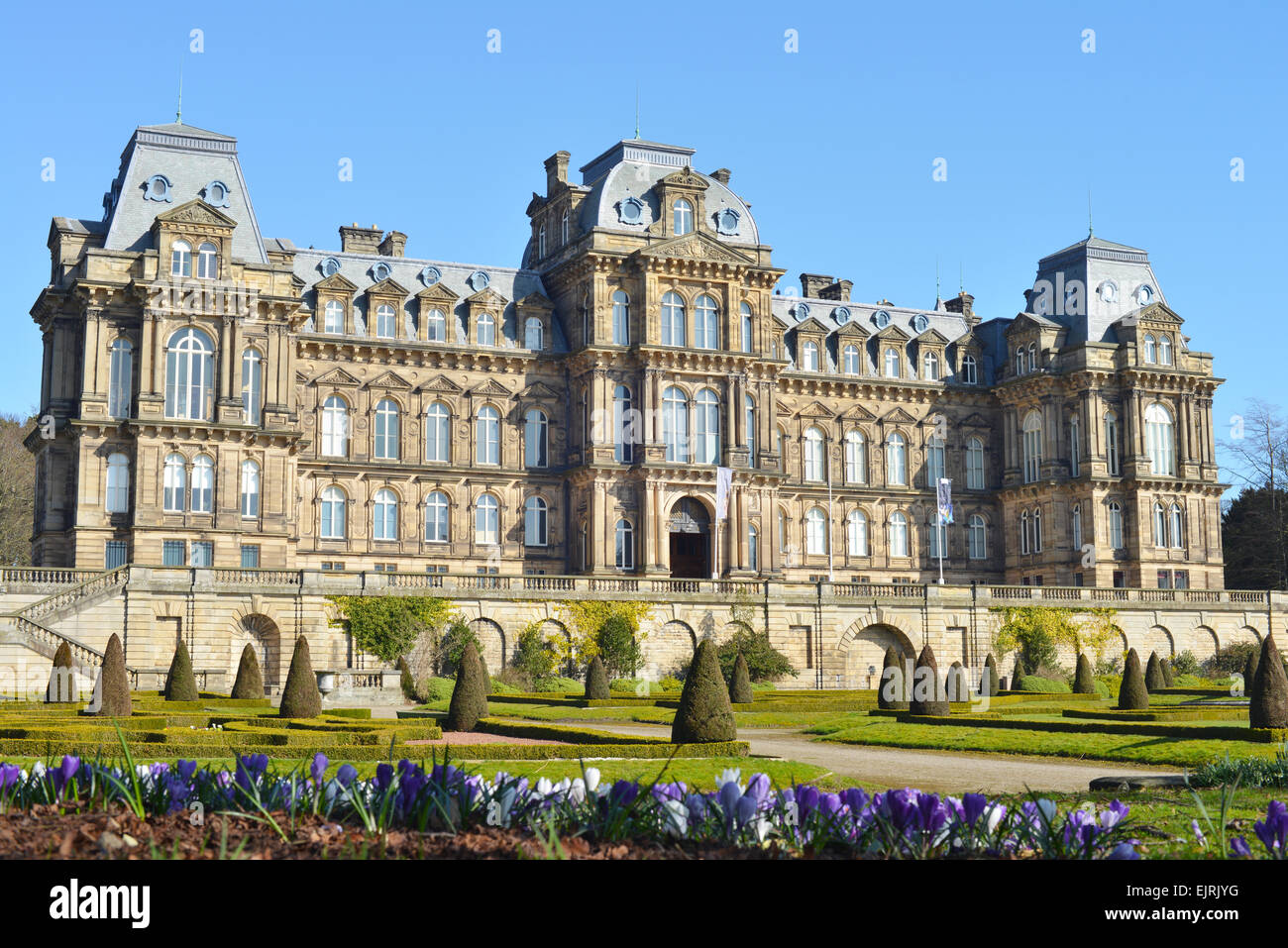 Bowes Museum de Barnard Castle dans le comté de Durham, Royaume-Uni Banque D'Images