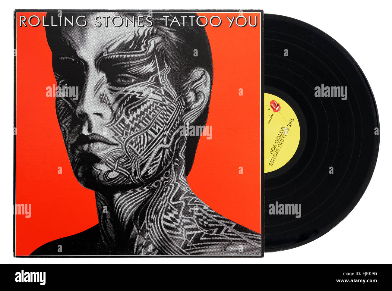 Les Rolling Stones Tattoo Vous album Banque D'Images