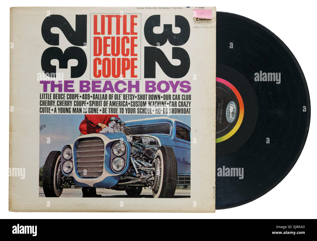 Beach Boys Little Deuce Coupe album Banque D'Images