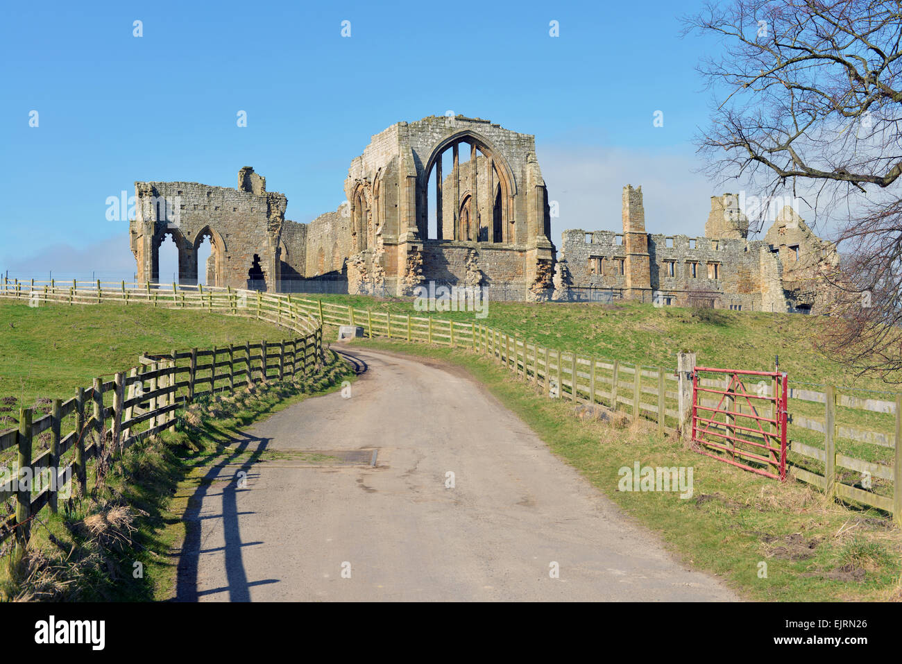 Egglestone Abbey, comté de Durham, Royaume-Uni Banque D'Images