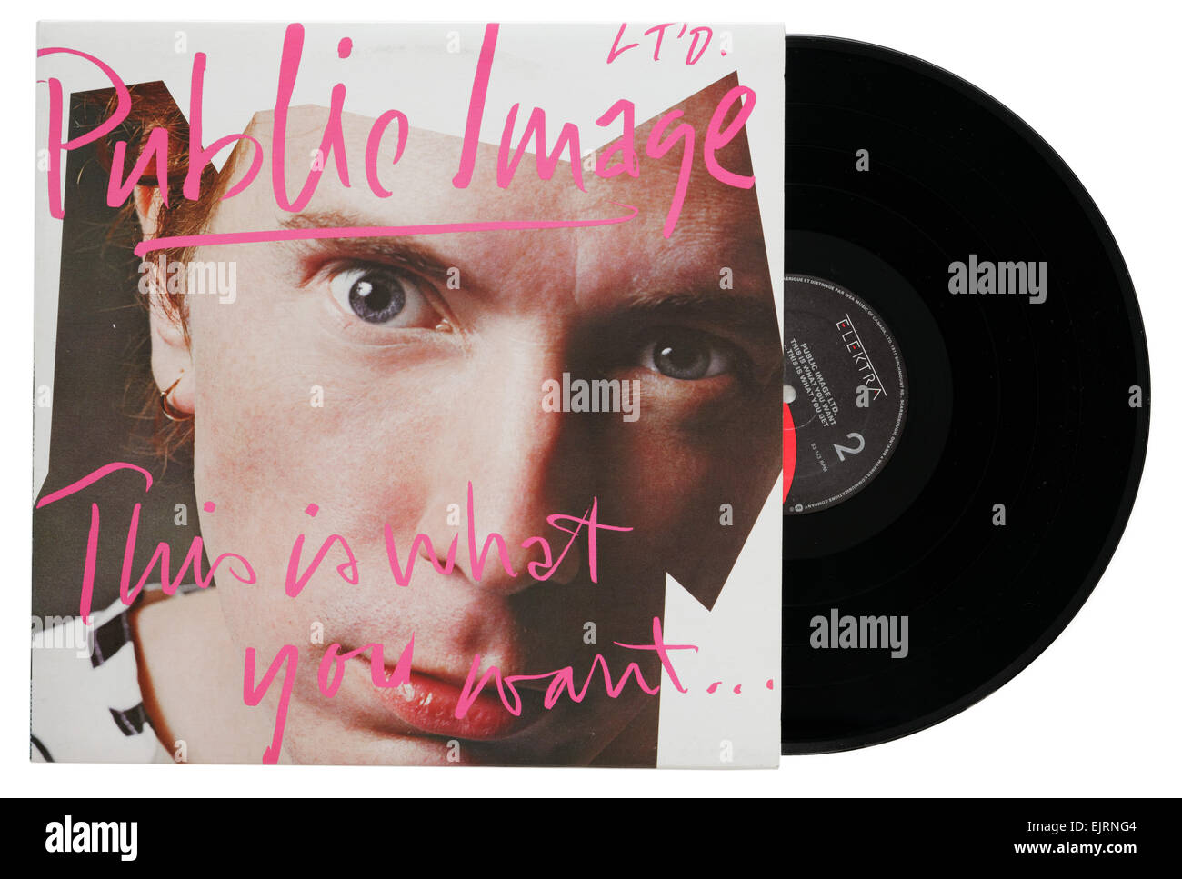 Public Image Ltd c'est ce que tu veux album Banque D'Images