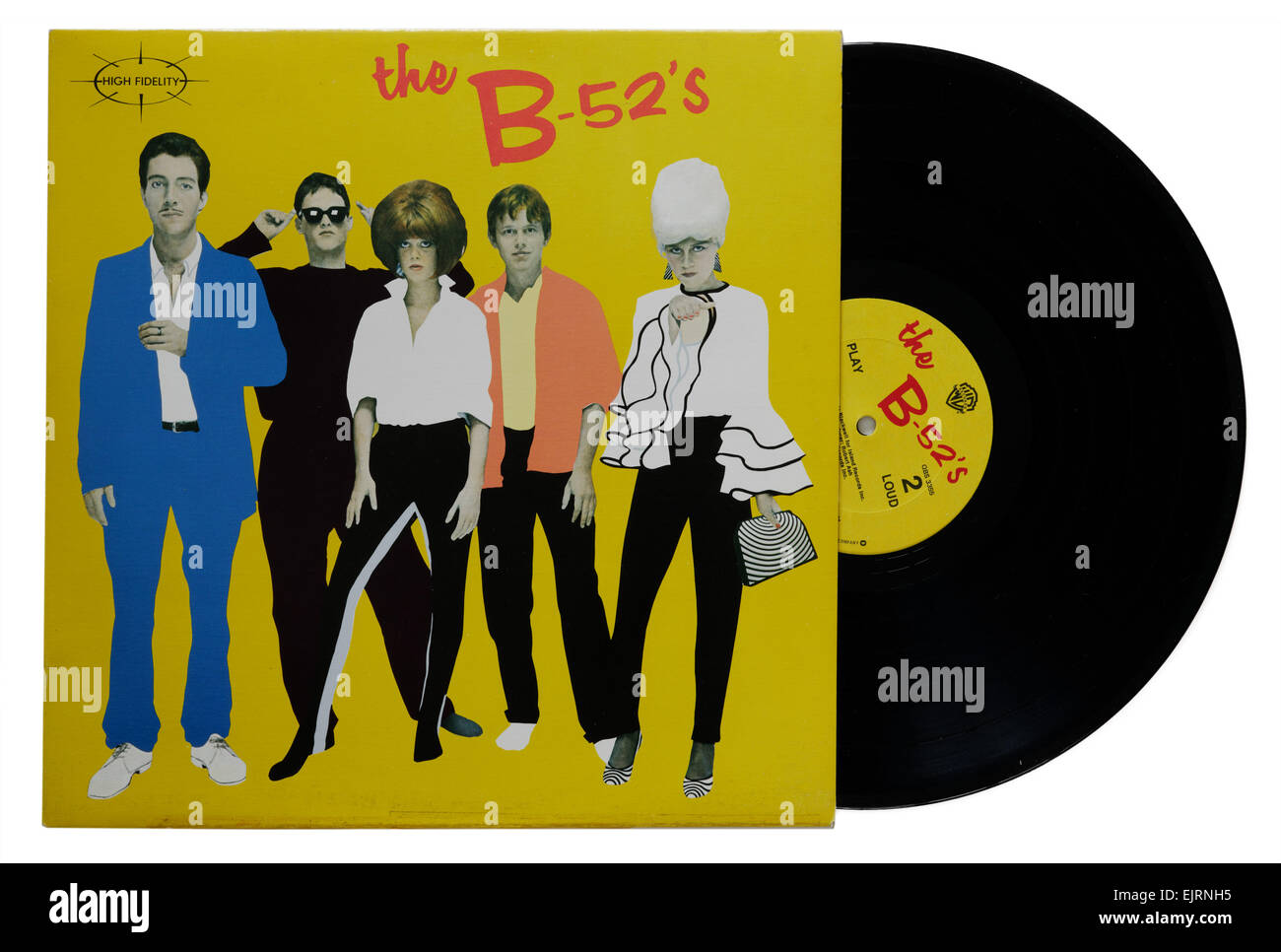 B52s premier album Banque D'Images