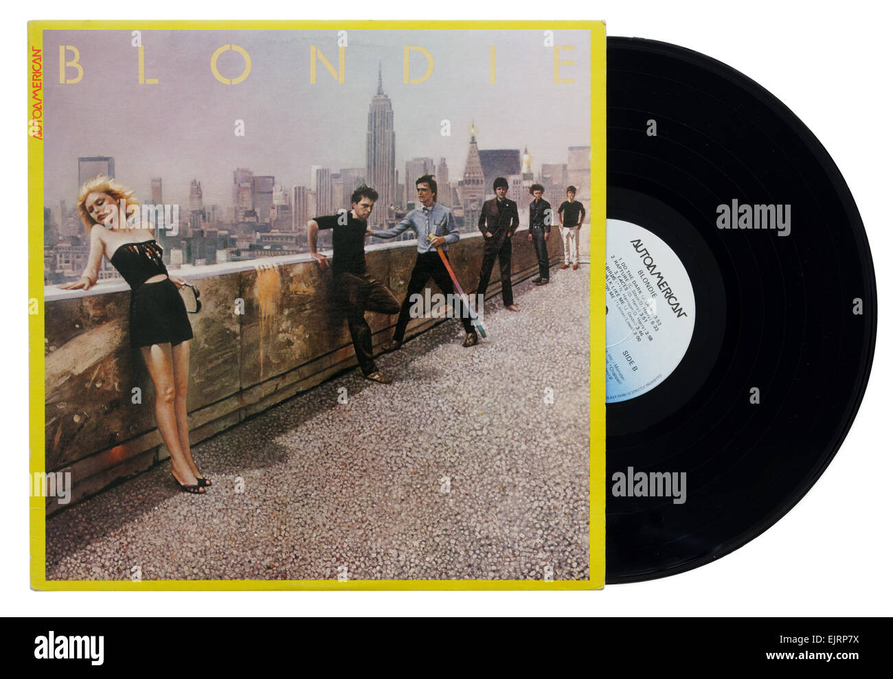 Blondie Autoamerican Album Banque D'Images