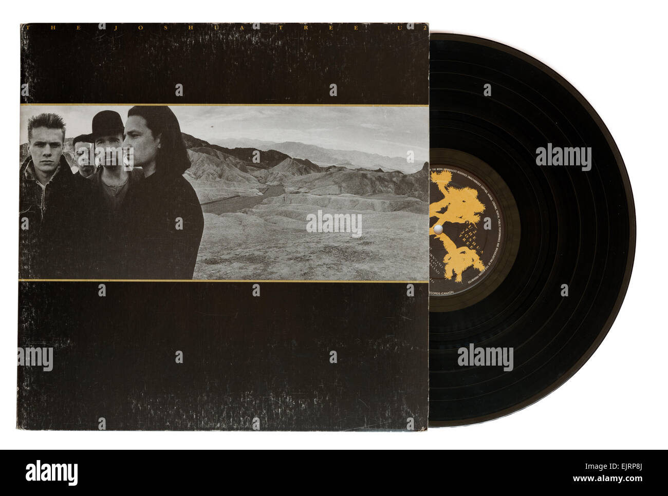 U2 Joshua Tree album Banque D'Images