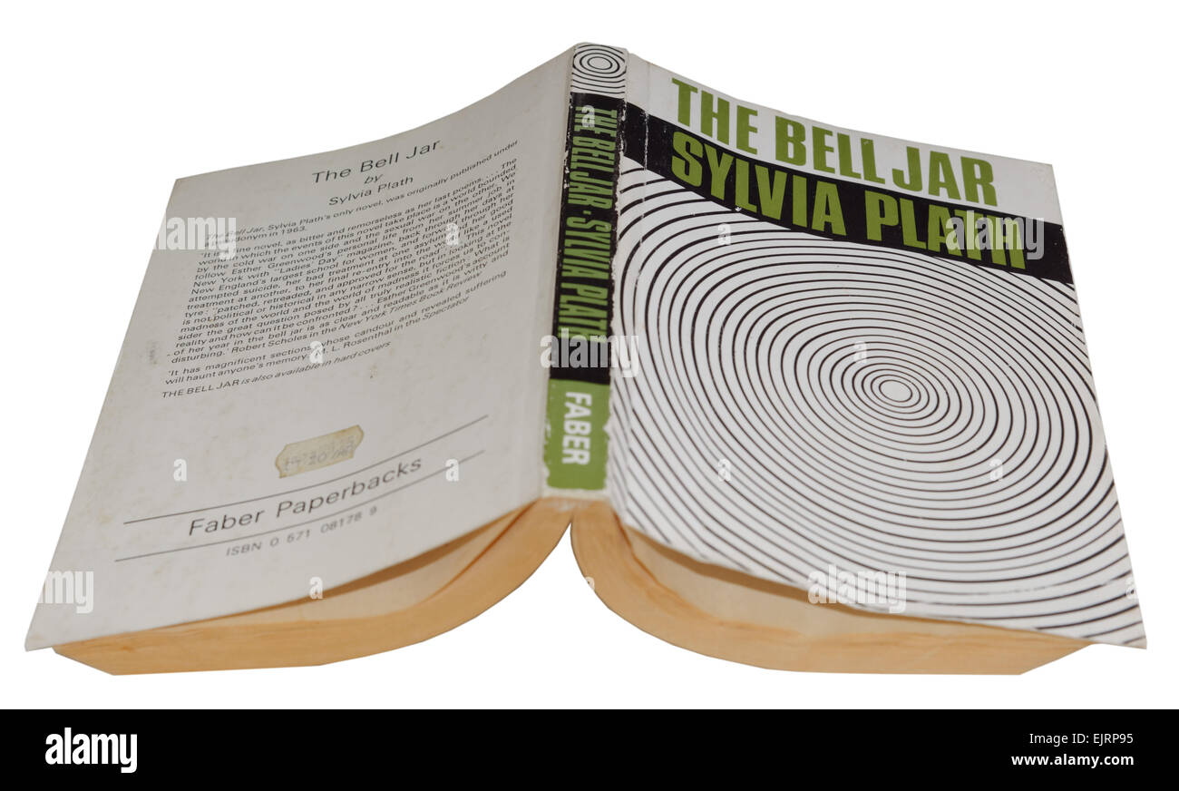 La Bell Jar par Sylvia Plath Banque D'Images