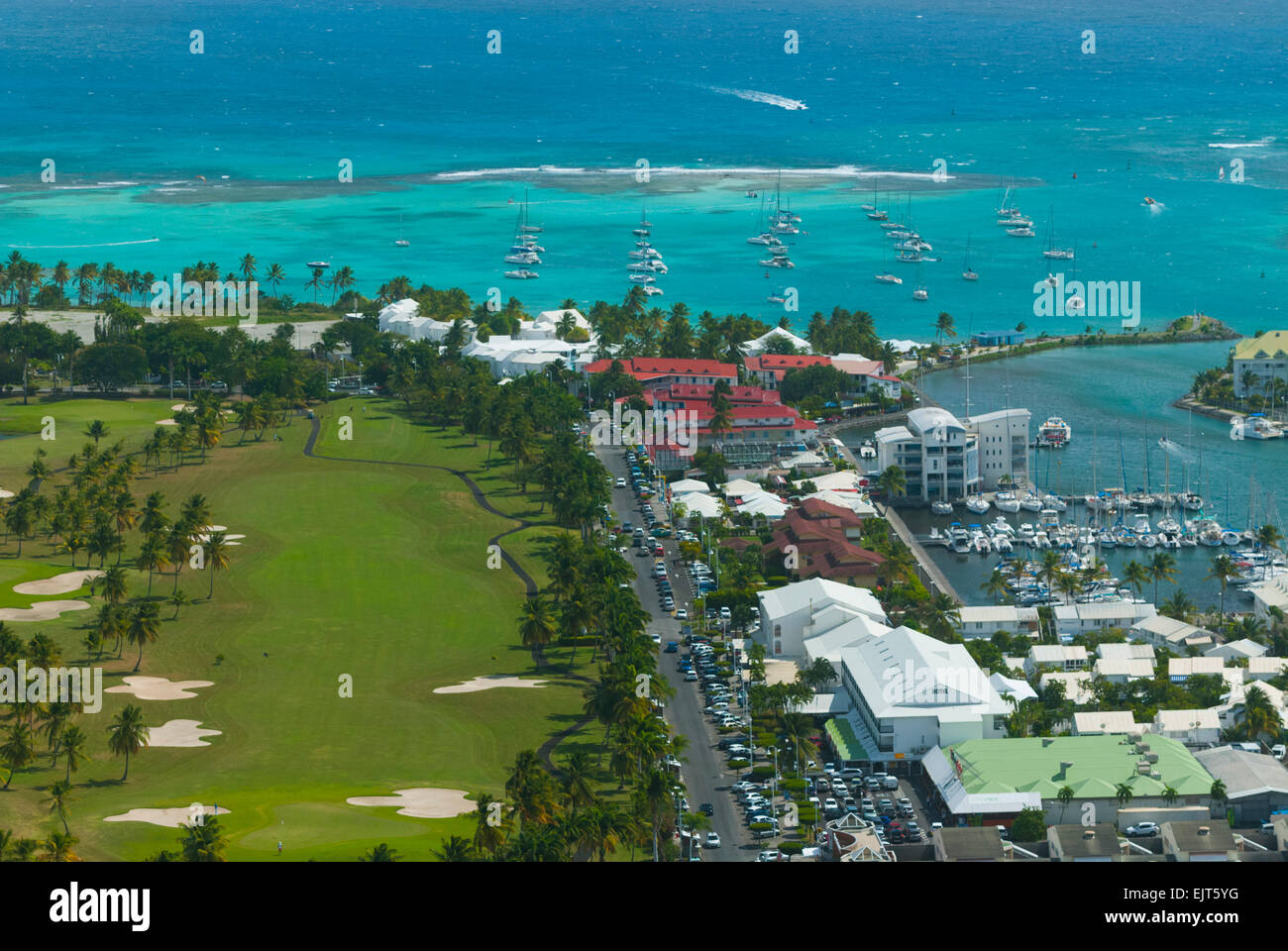 Town of saint francois Banque de photographies et d’images à haute