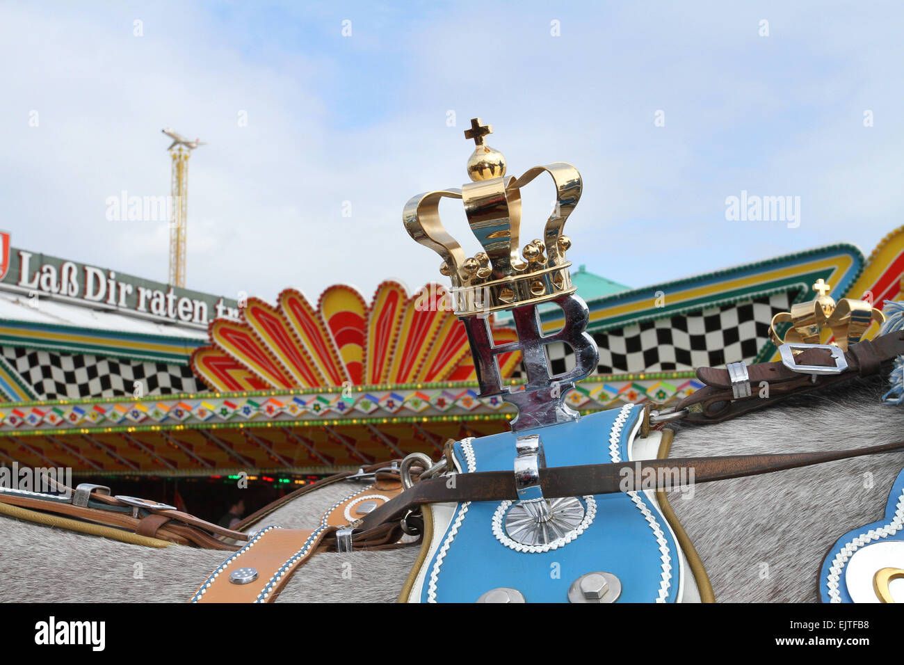 Jour 7 à l'Oktoberfest 2014 (Wiesn) comprend : Avenir Où : Munich, Allemagne Quand : 27 mai 2014 Banque D'Images