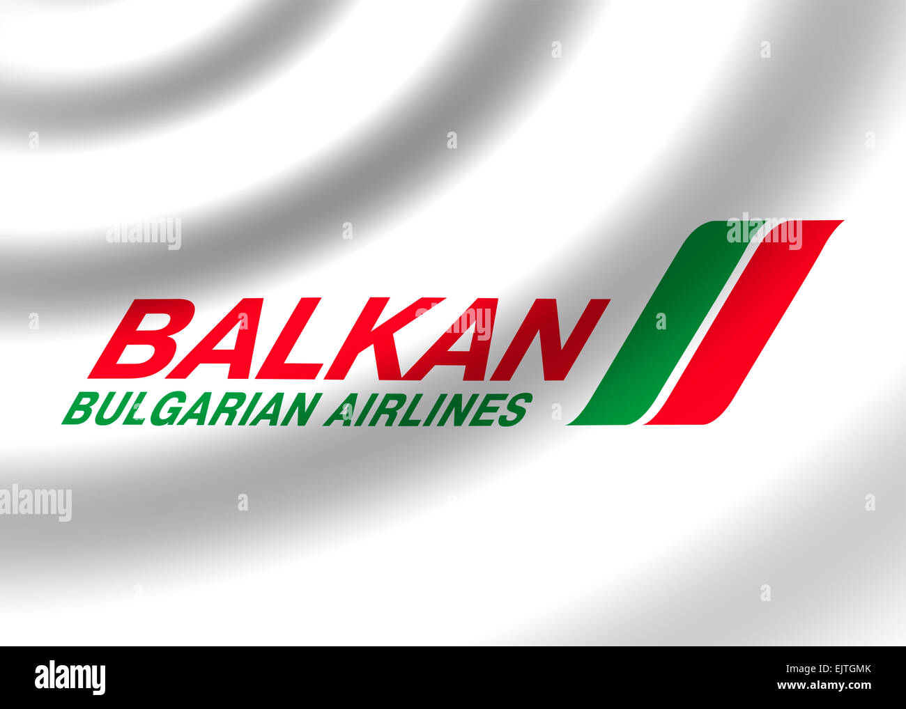 Balkan Bulgarian Airlines logo logo logo logo icône symbole drapeau emblème Banque D'Images