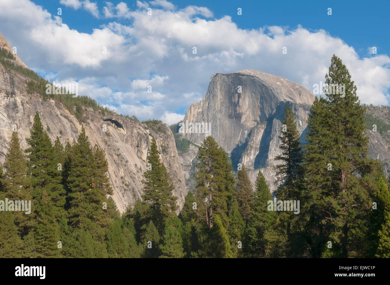 États-unis, Californie, Yosemite National Park, Scenic view of landscape Banque D'Images