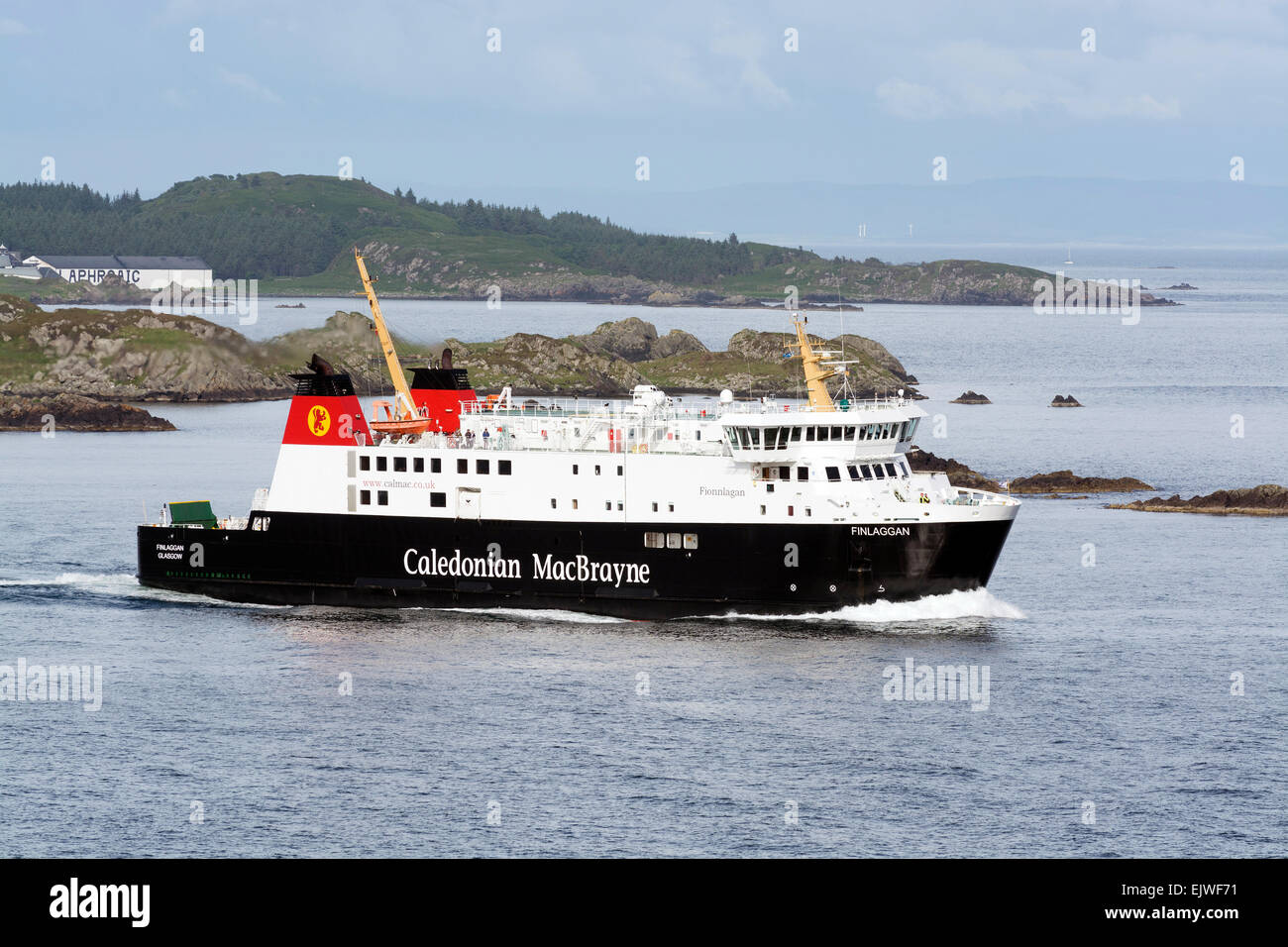 Finlaggan mv caledonian macbrayne calmac ferry location port ellen toute kennacraig Banque D'Images