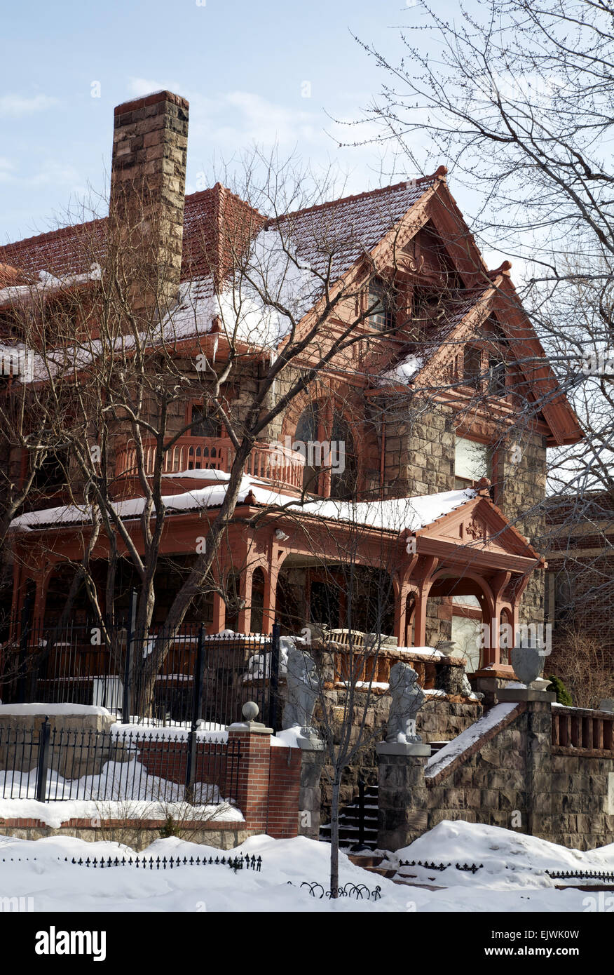 Molly Brown house à Denver Banque D'Images