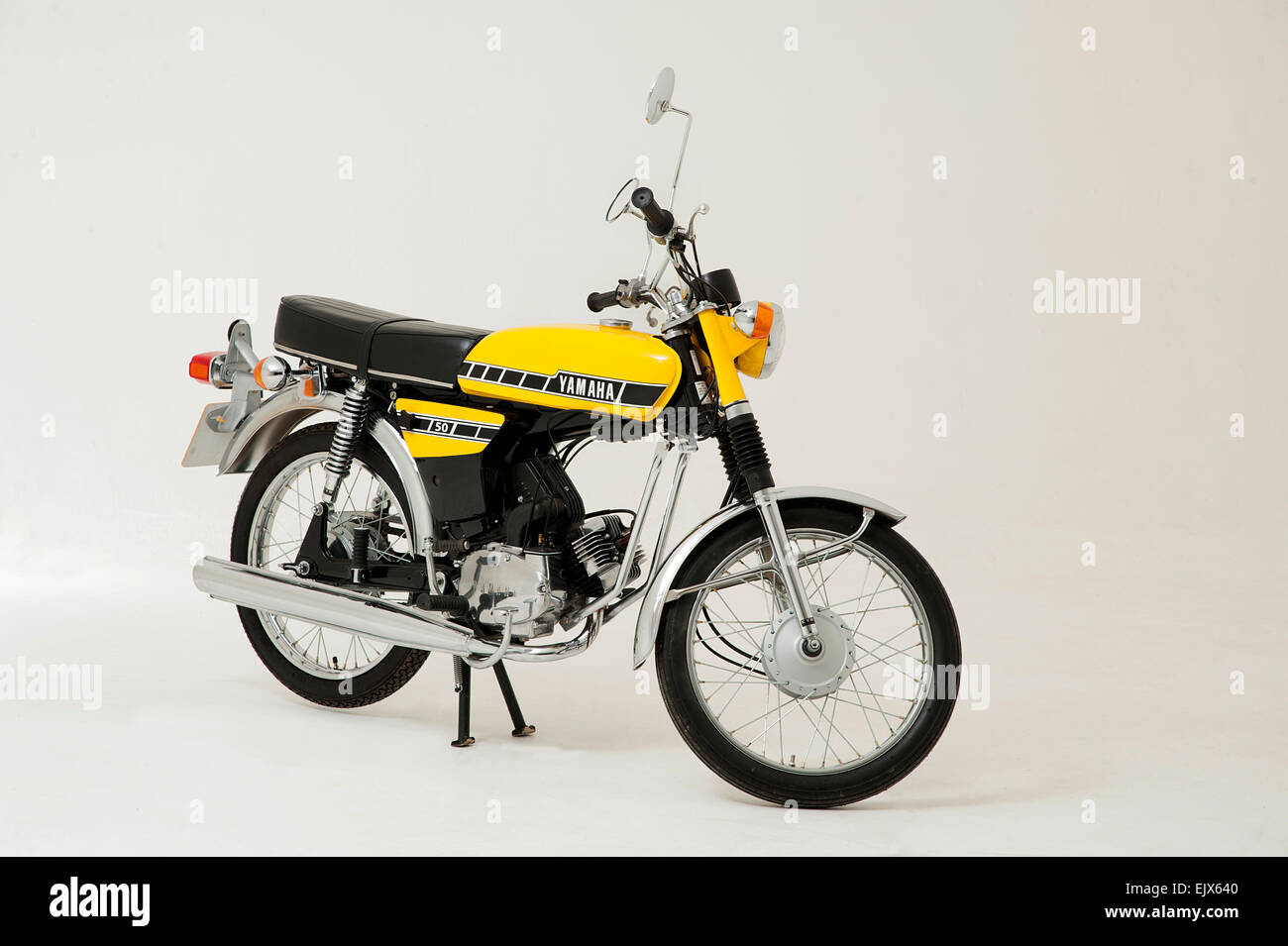 1987 Yamaha FS1E de cyclomoteurs Banque D'Images