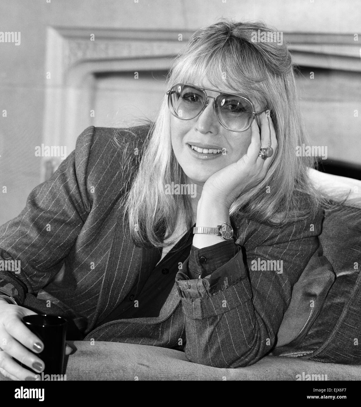 Cynthia Lennon, pose pour les photos, 10 novembre 1984. Banque D'Images