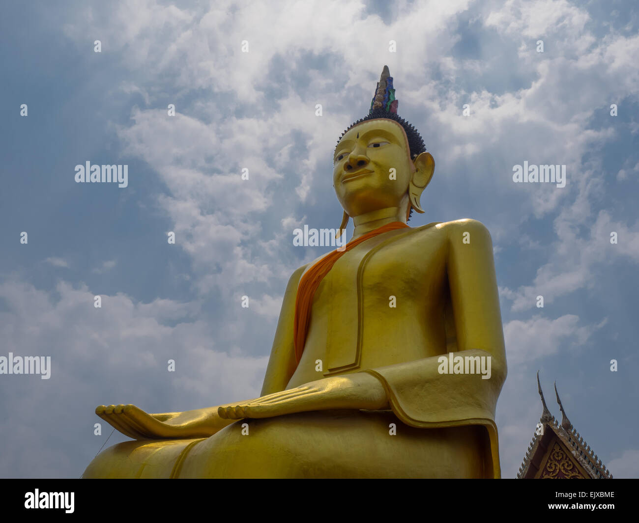 Wat Si le retour sur investissement, Ang Thong, Thaïlande Banque D'Images