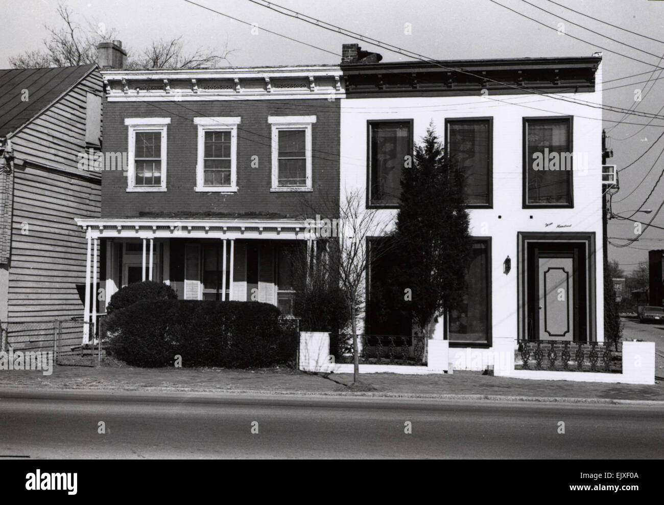 300 - 302 West Leigh Street Banque D'Images