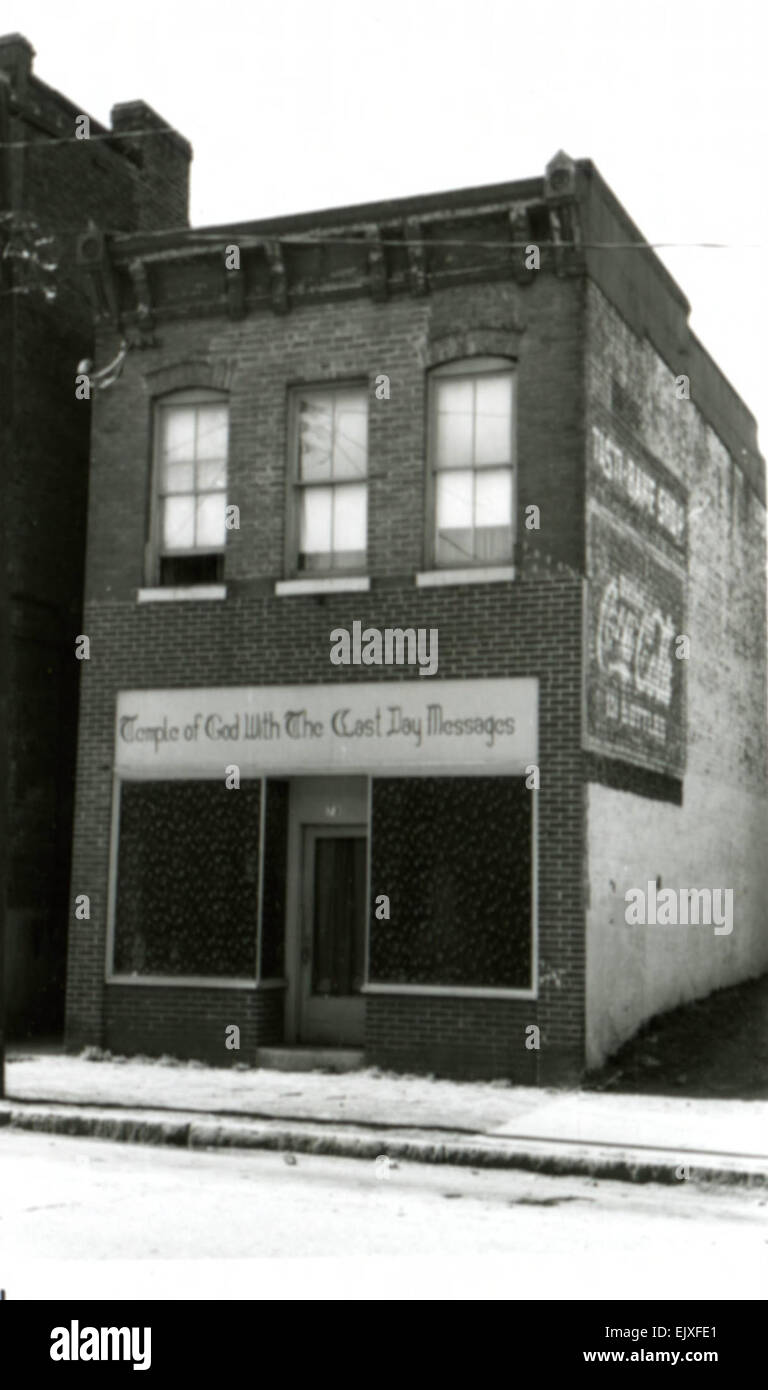 Le 730 North second Street, situé dans le quartier Jackson Ward de Richmond, était historiquement important en tant que centre florissant de la culture afro-américaine. Au début du XXe siècle, elle abritait de nombreuses personnalités influentes, dont des musiciens et des leaders des droits civiques. Banque D'Images