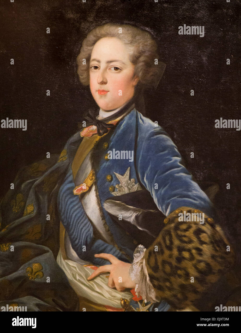 ActiveMuseum 0005734.jpg / Louis XV, Roi de France. Commandé par la direction de l'bâtiments royaux 05/12/2013 - 18e siècle / Collection / Musée actif Banque D'Images