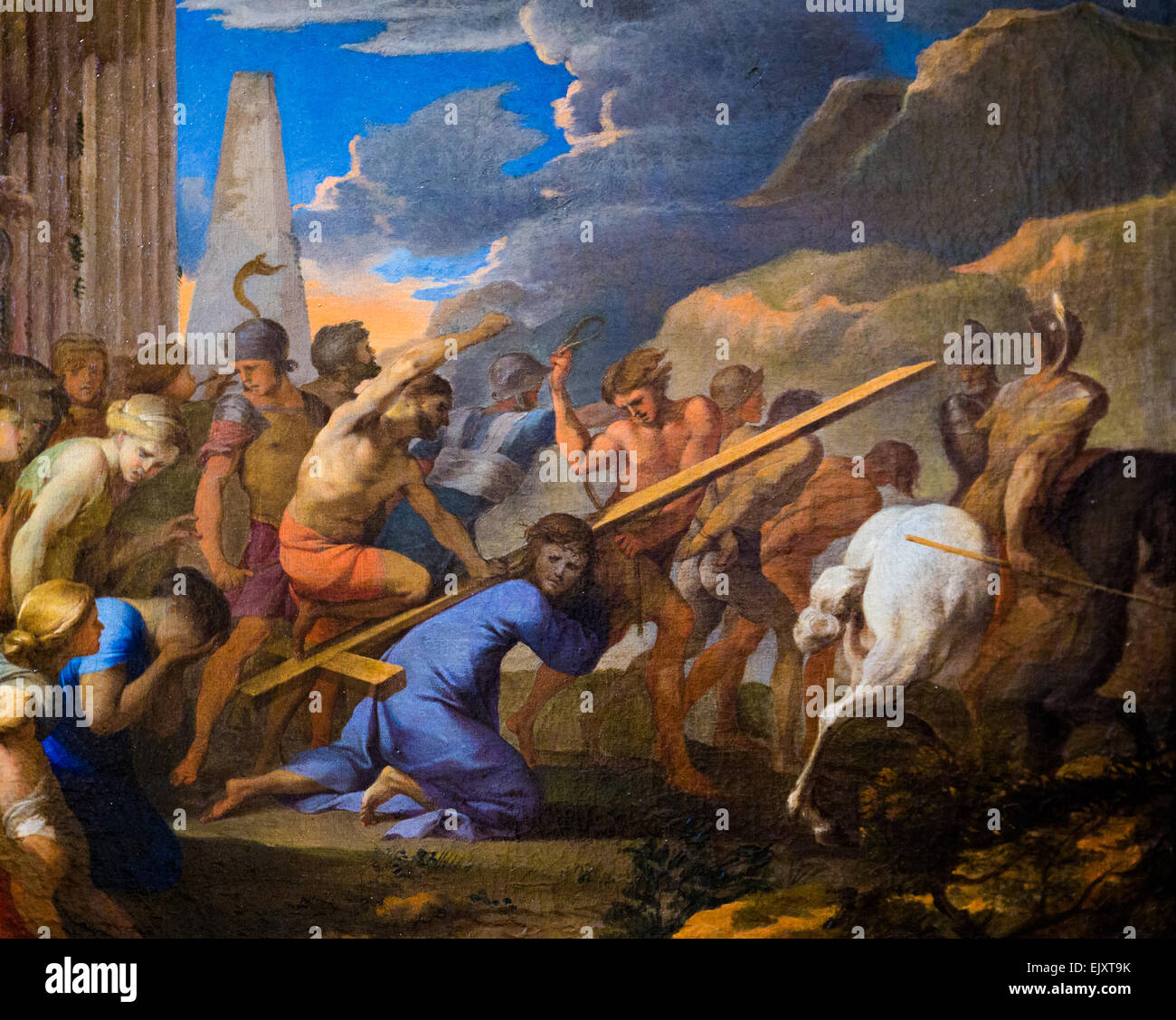 ActiveMuseum 0005987.jpg / le roulement de la croix 05/12/2013 - 17e siècle / Collection / Musée actif Banque D'Images