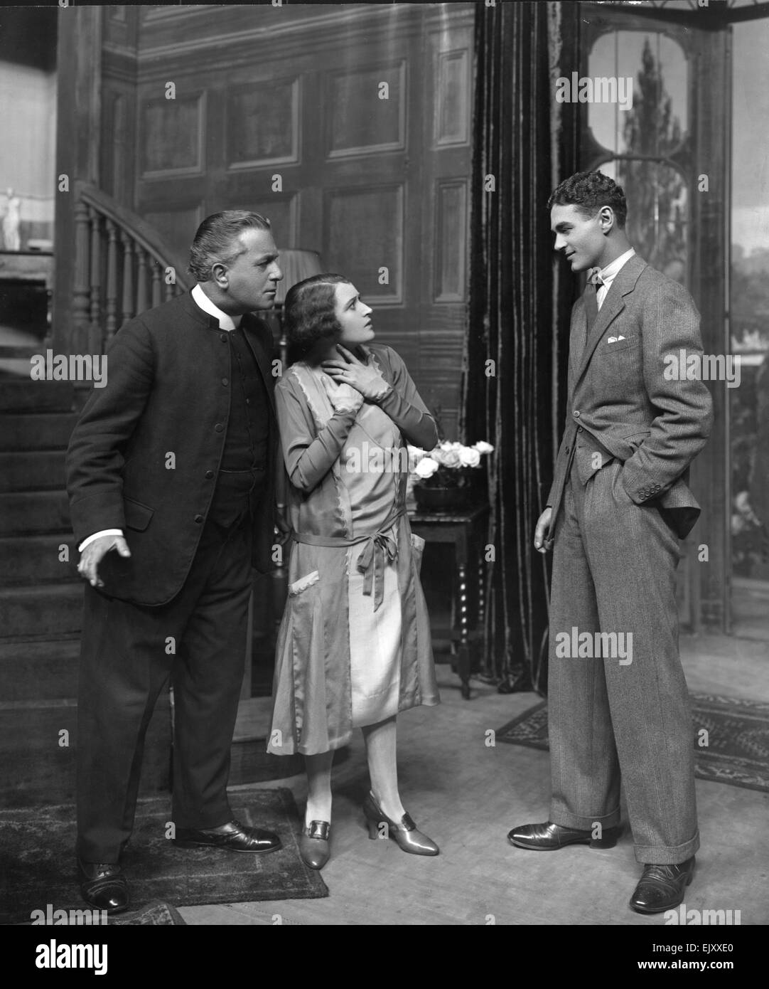 Scène de la jouer Thunder dans l'air. 16 mai 1928. Banque D'Images