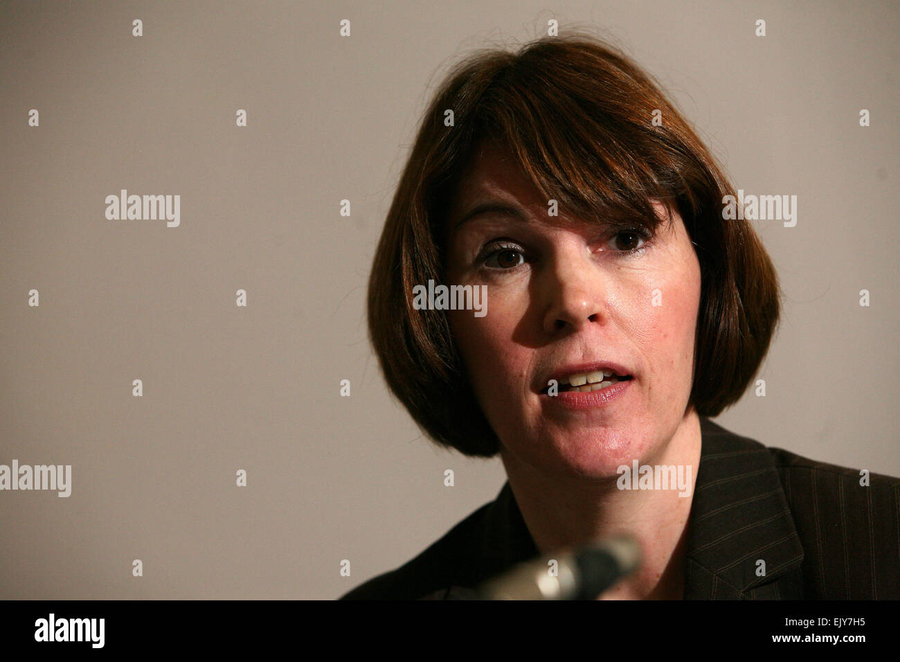 La dignité dans la mort fringe meeting au Radison Hotel pendant la conférence du parti travailliste. Sarah Wooton, chef de la dignité dans la mort. Pi Banque D'Images