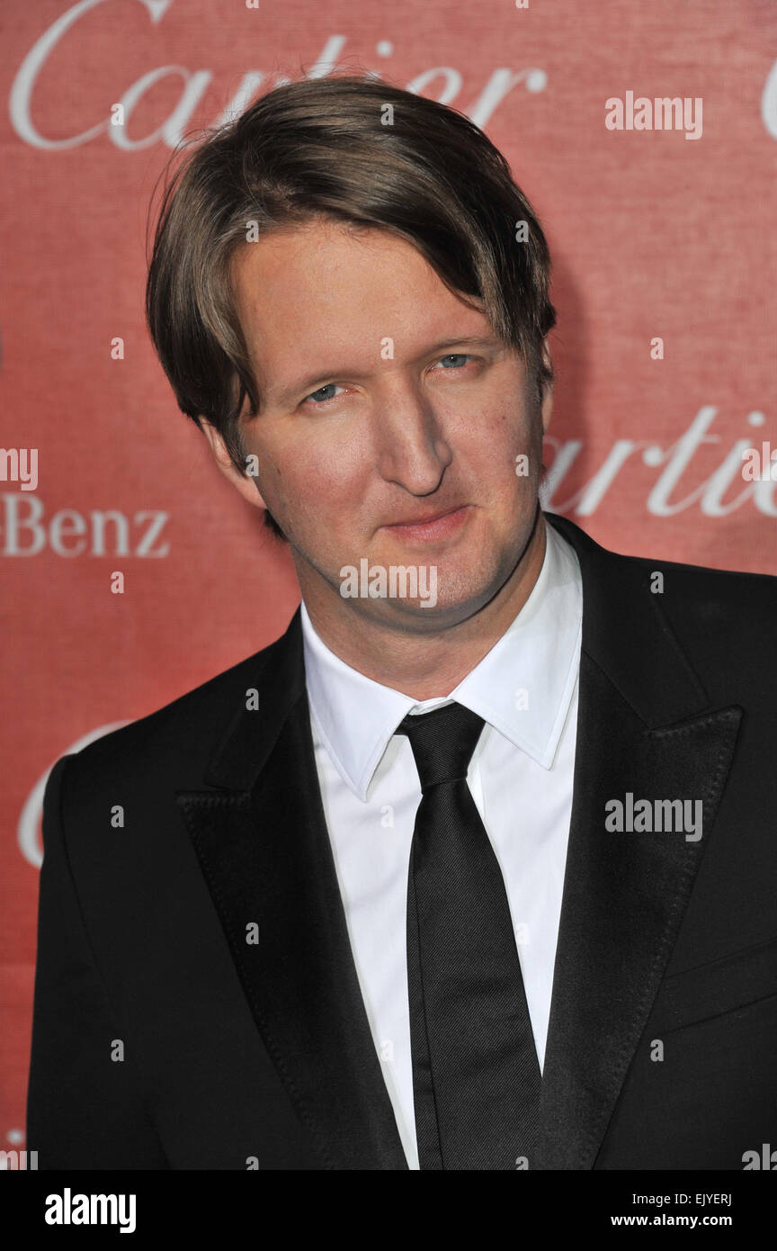 PALM SPRINGS, CA - 5 janvier 2013 Directeur : Tom Hooper à l'occasion du Gala de la 2013 Festival International du Film de Palm Springs. Banque D'Images