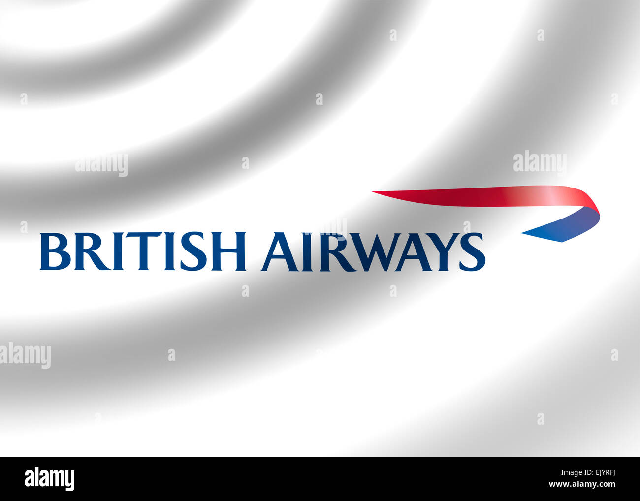 Logo British Airways drapeau icône symbole emblème Banque D'Images