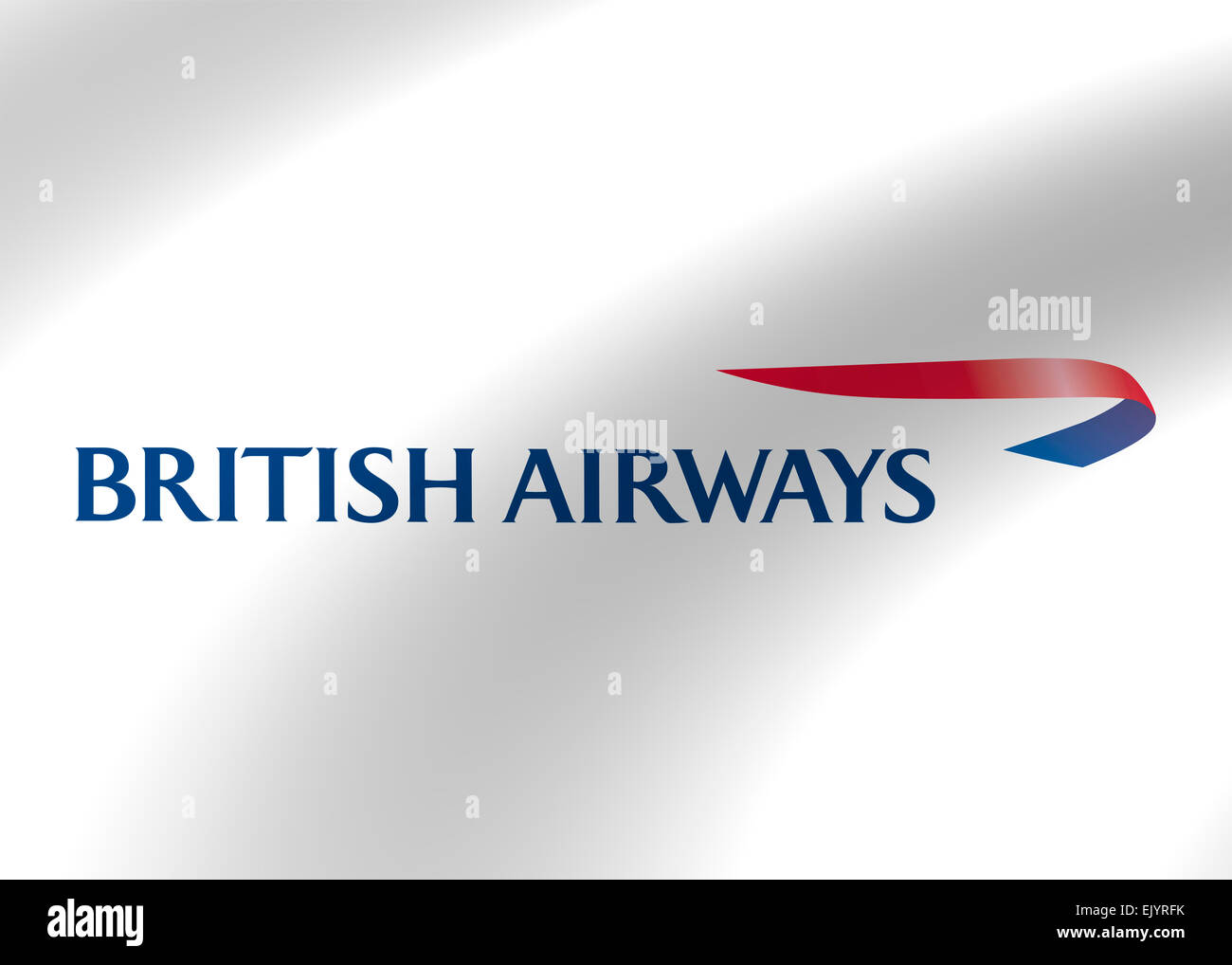 Logo British Airways drapeau icône symbole emblème Banque D'Images